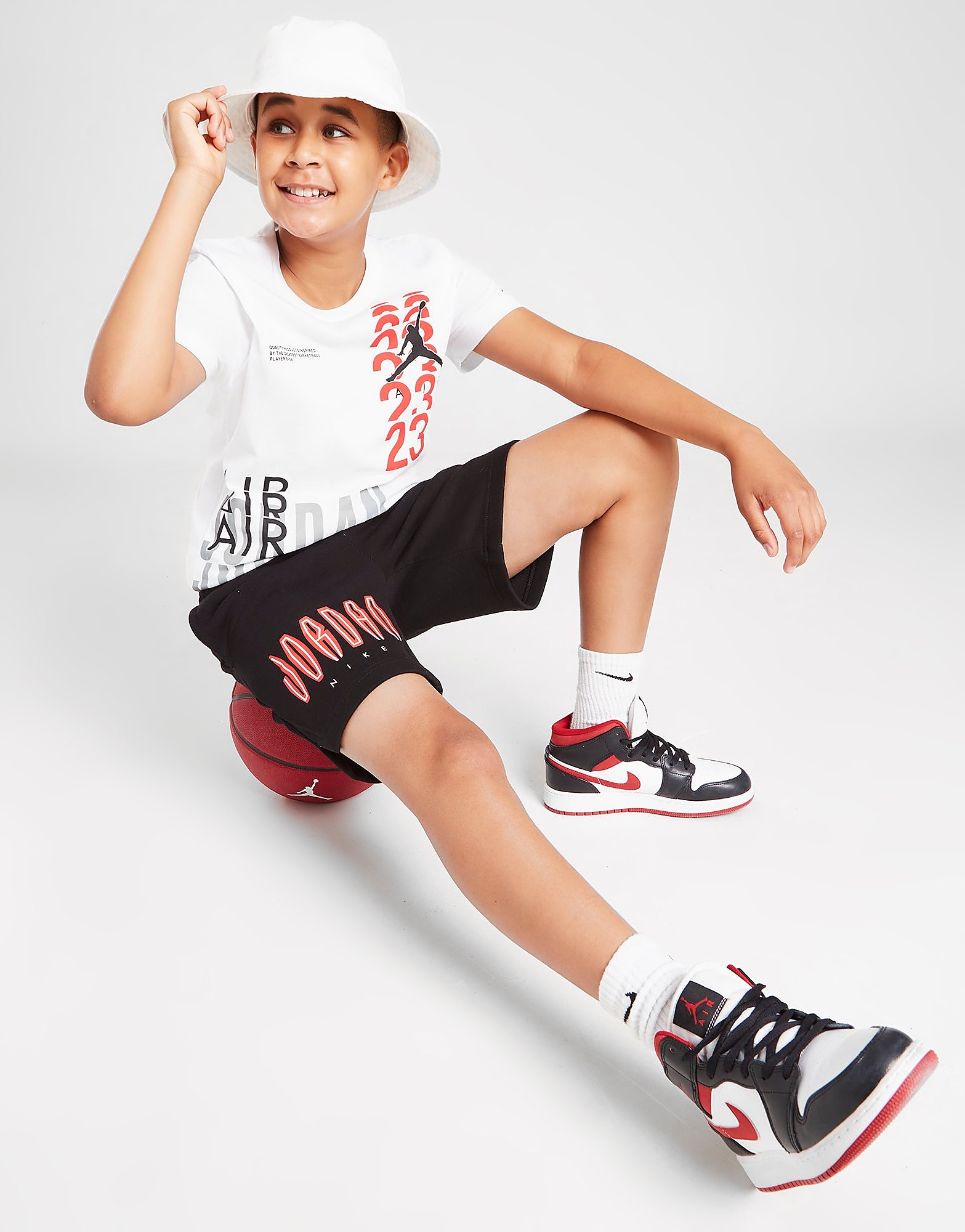 

Jordan 23 Repeat T-Shirt Junior - White - Kids, White