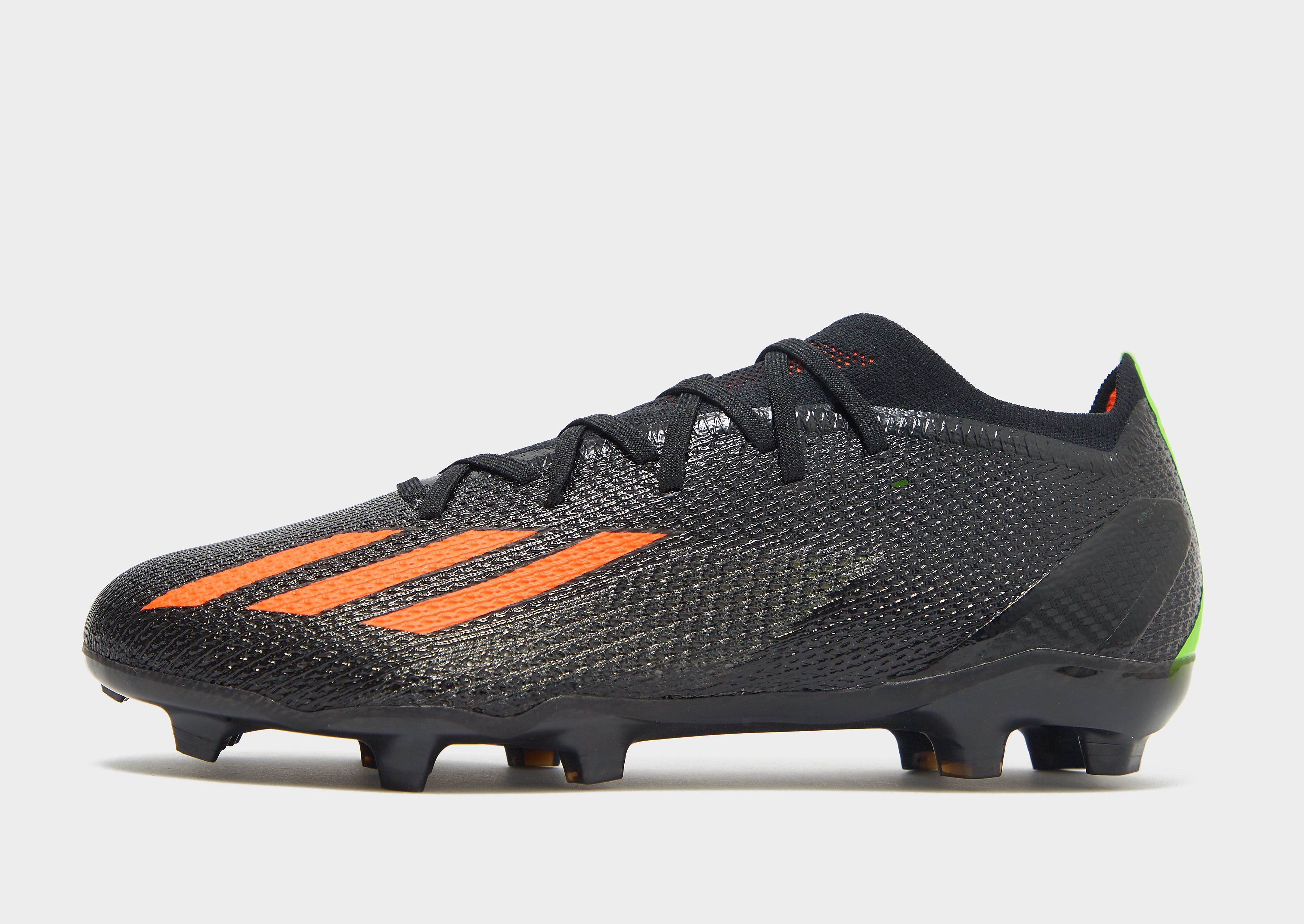 

adidas x Speedportal .2 FG - Core Black / Solar Red / Solar Green - Womens, Core Black / Solar Red / Solar Green