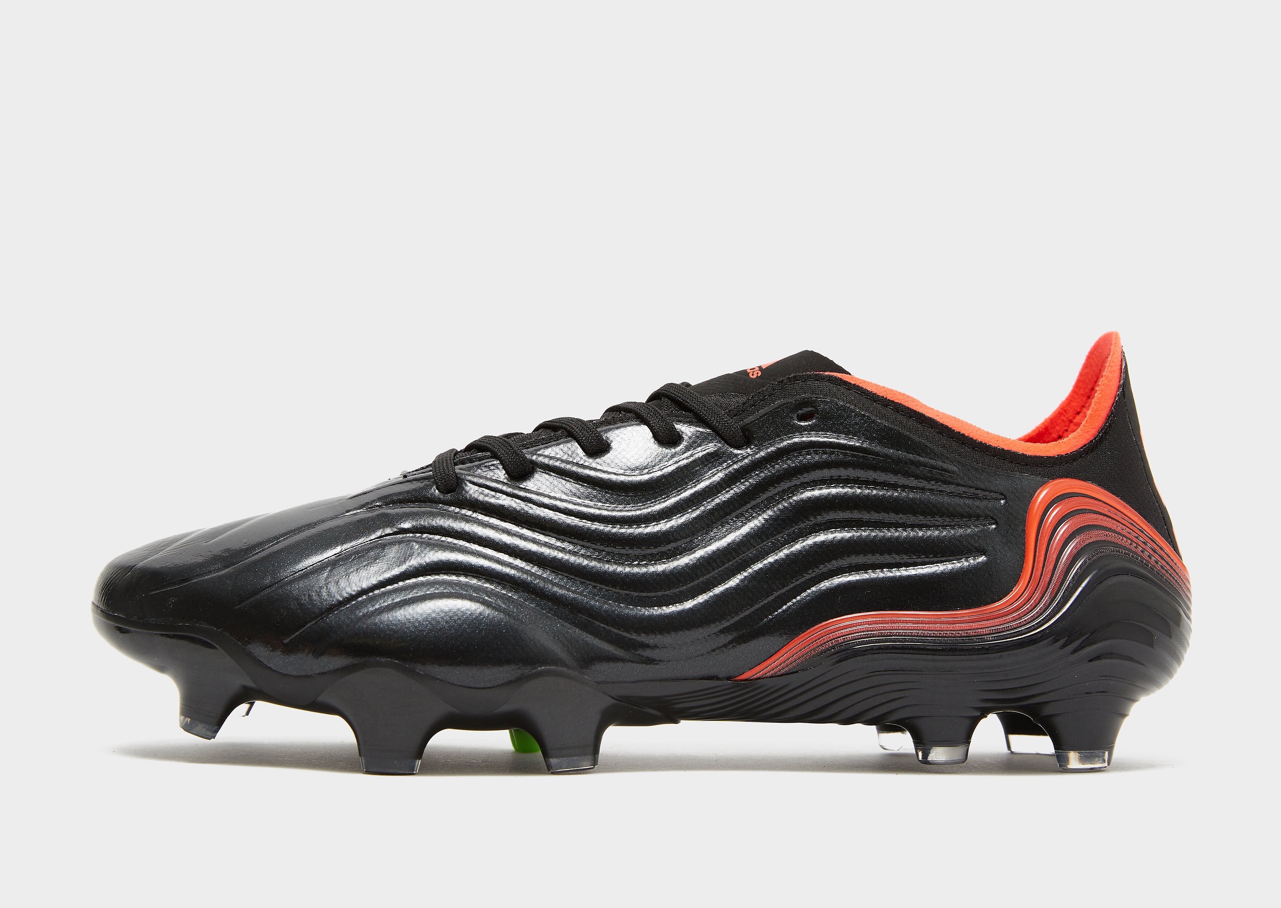 

adidas Copa Sense .1 FG - Core Black / Solar Red / Team Solar Green - Womens, Core Black / Solar Red / Team Solar Green
