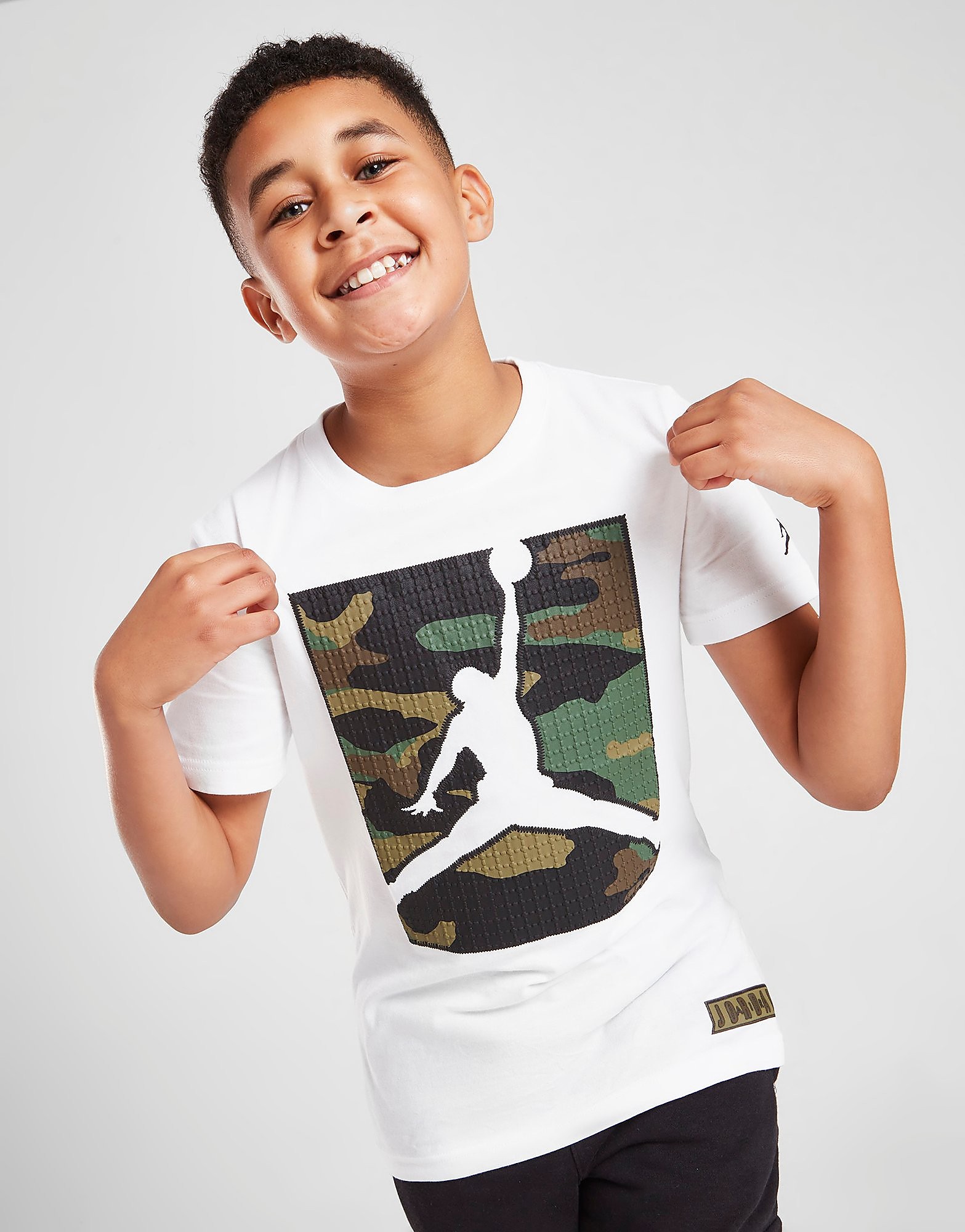 

Jordan Camo Box T-Shirt Junior - White - Kids, White