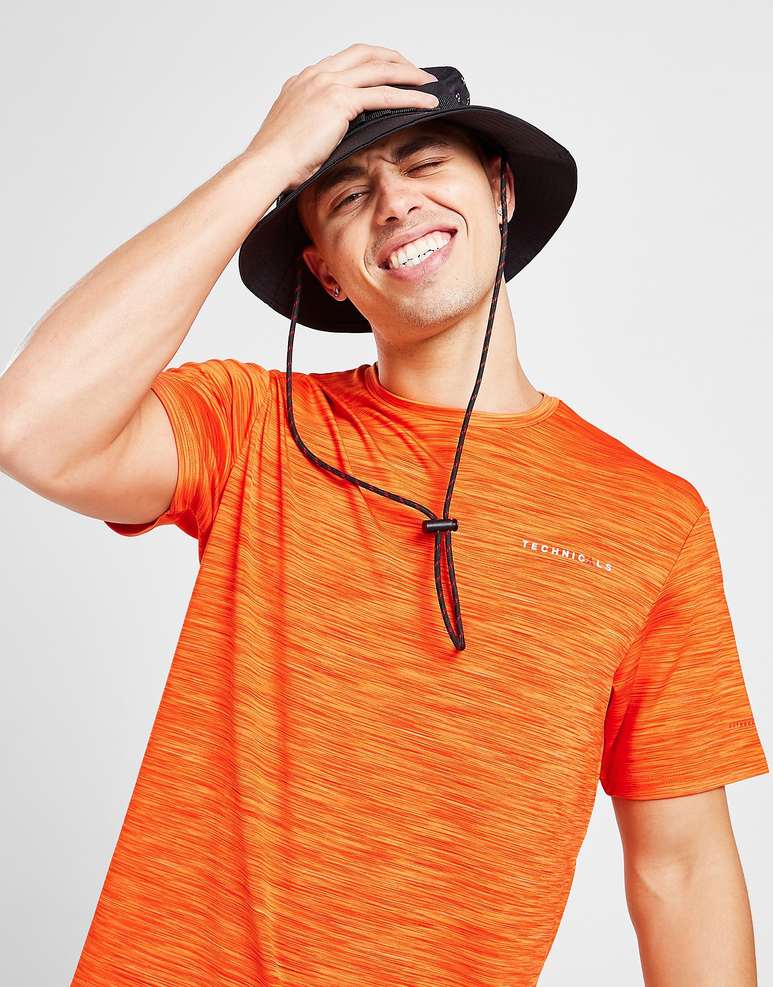 

Technicals Yarrow T-Shirt - Orange - Mens, Orange