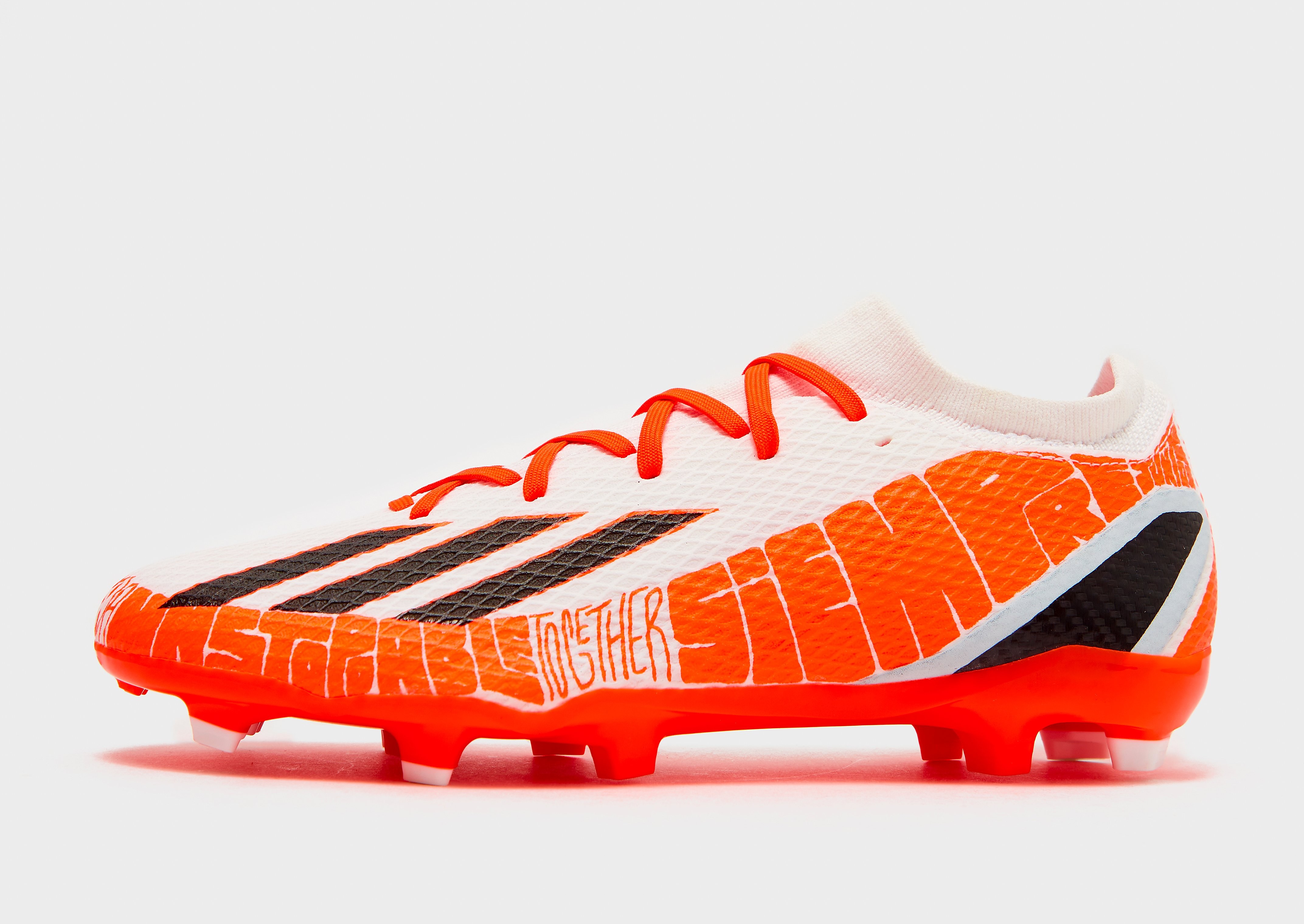 

adidas X Speedportal Messi.3 FG - Cloud White / Core Black / Solar Red/FG - Womens, Cloud White / Core Black / Solar Red/FG