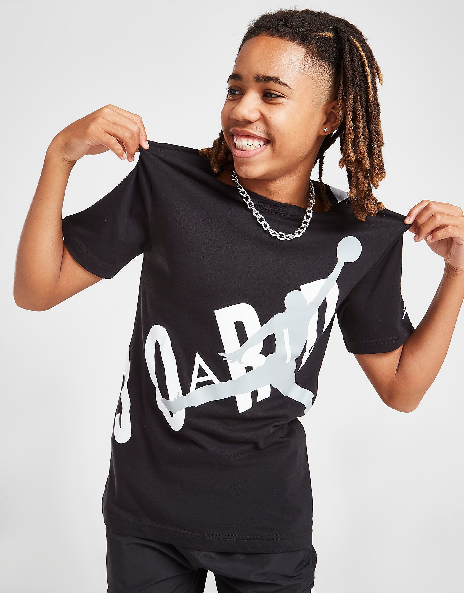 

Jordan Large Jumpman Logo T-Shirt Junior - Black - Kids, Black