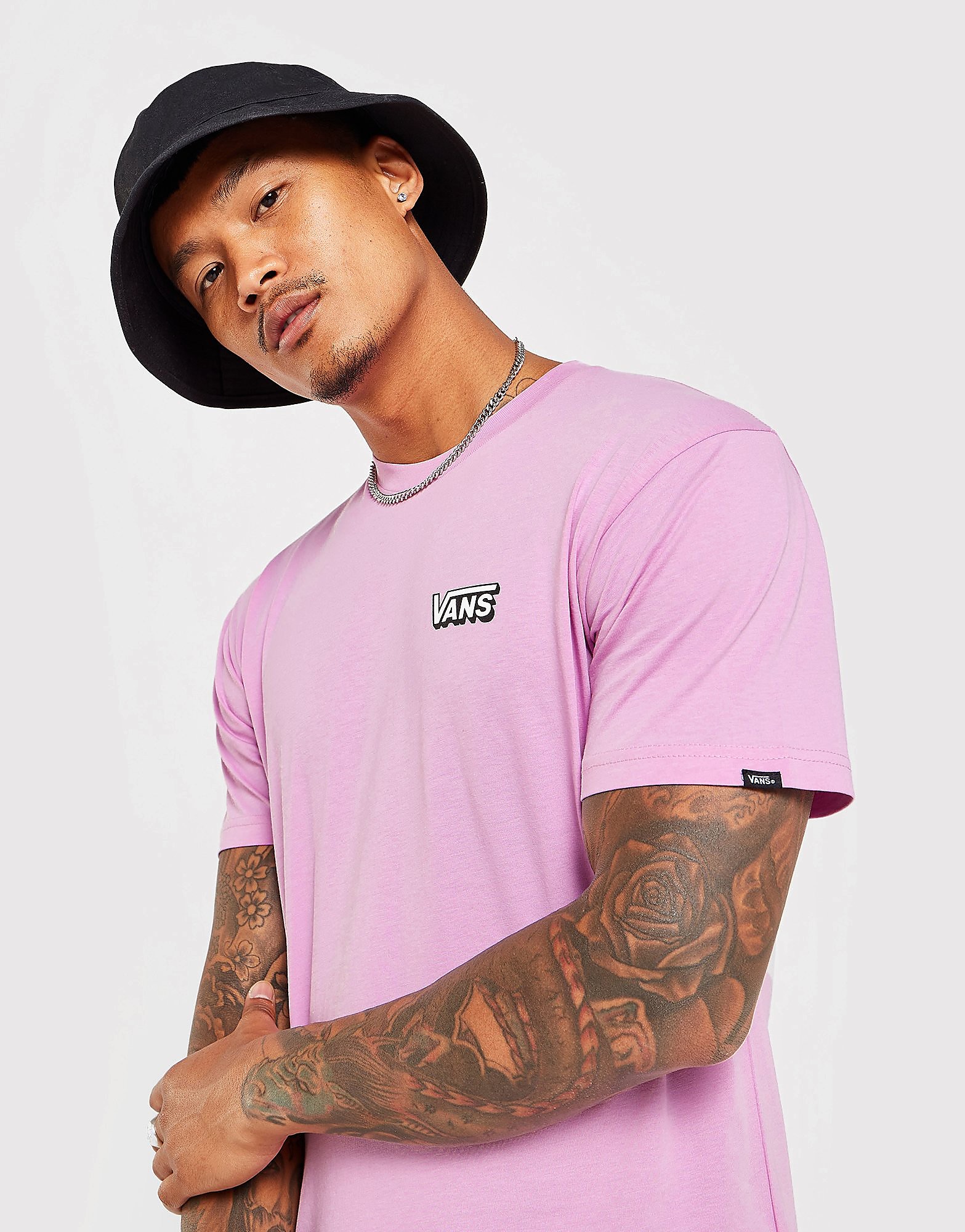 

Vans Tri Logo T-Shirt - Pink - Mens, Pink