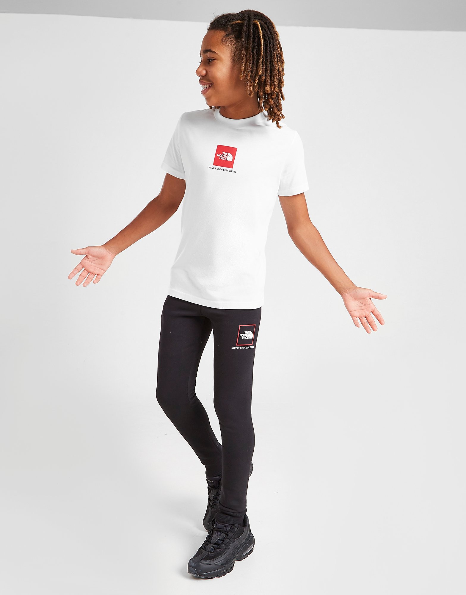 

The North Face Box Outline Logo Joggers Junior - Only at JD - Black - Kids, Black