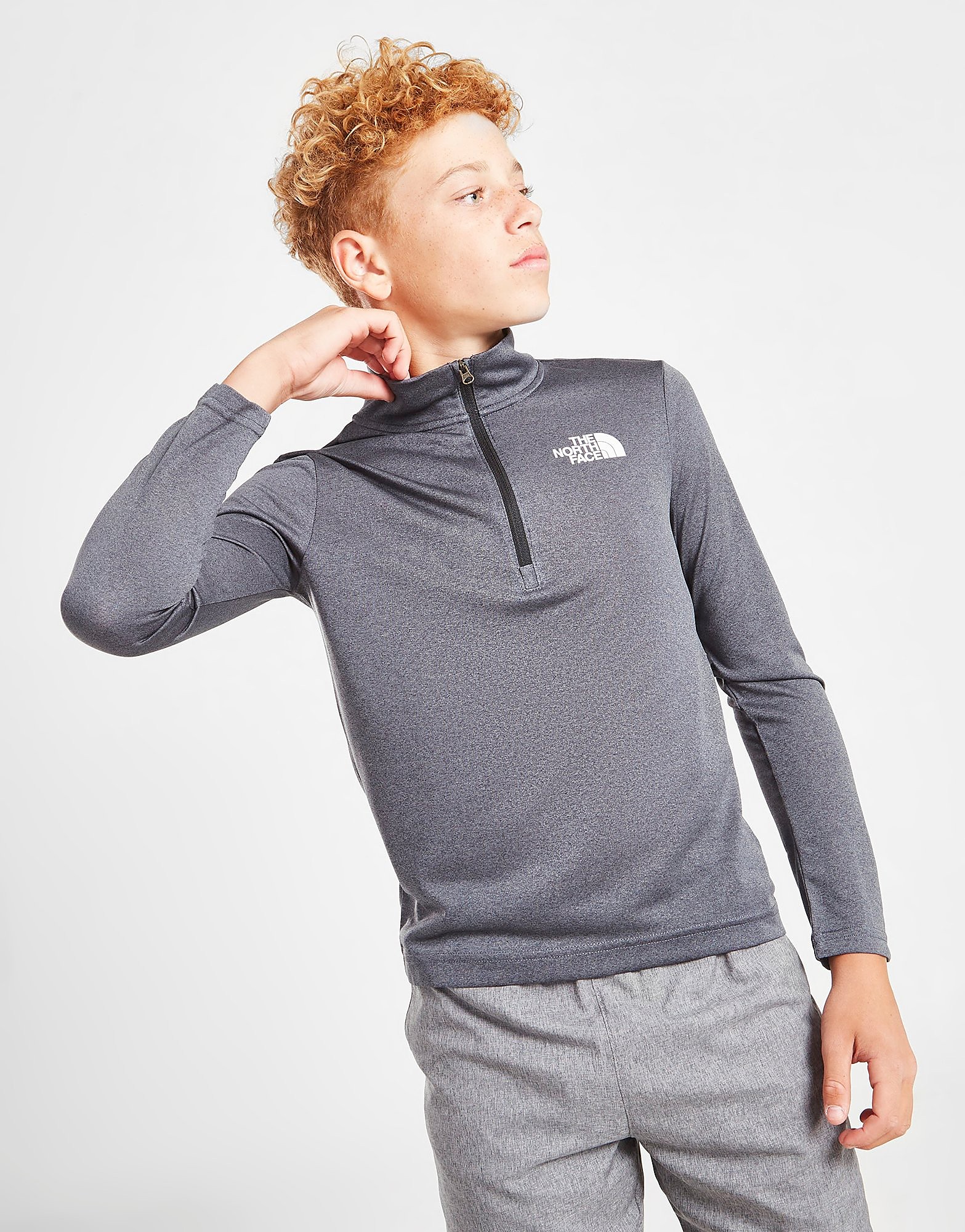 

The North Face 1/4 Zip Reactor Top Junior - Only at JD - Grey - Kids, Grey