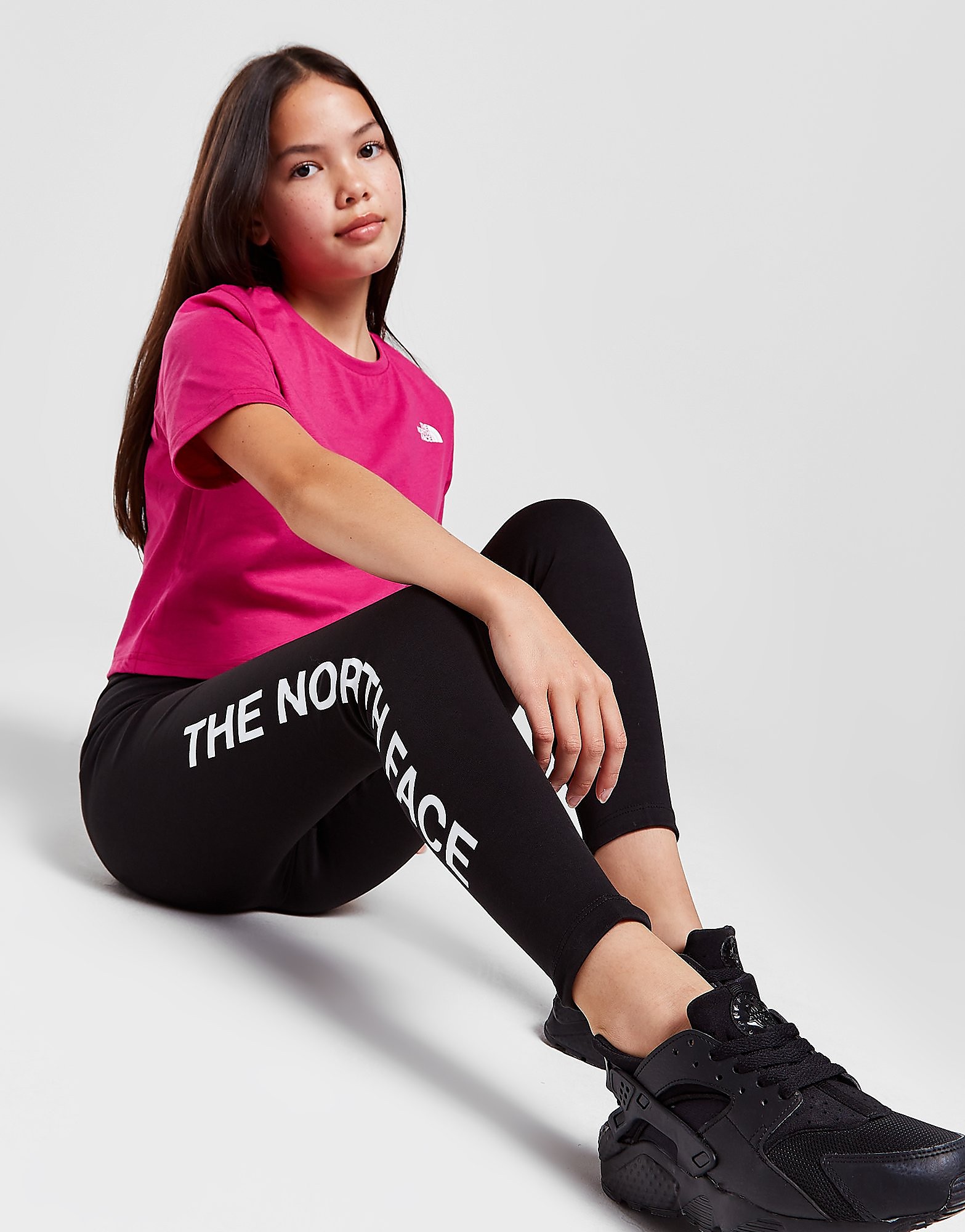 

The North Face Girls' Graphic Leggings Junior - Black - Kids, Black