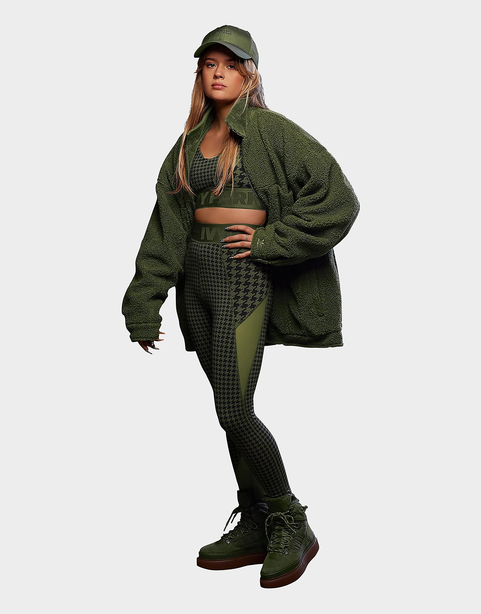 

adidas x IVY PARK Oversized Reversible Corduroy Jacket - Wild Pine - Womens, Wild Pine