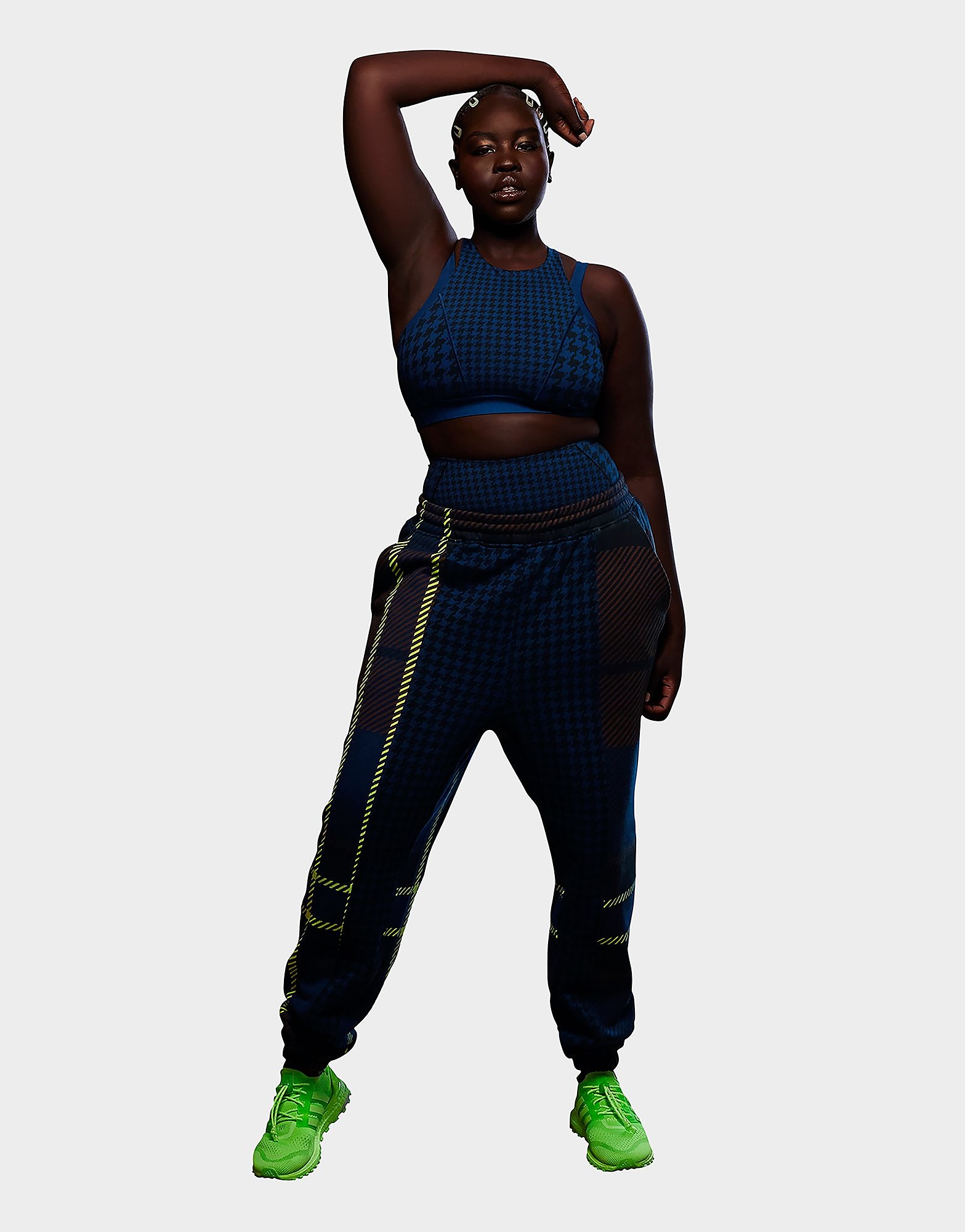 

adidas x IVY PARK Sports Bra - Dark Blue / Black - Womens, Dark Blue / Black