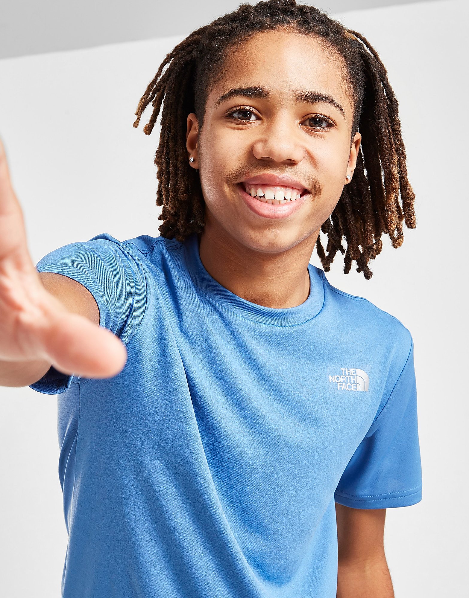 

The North Face Reaxion T-Shirt Junior - Only at JD - Blue - Kids, Blue
