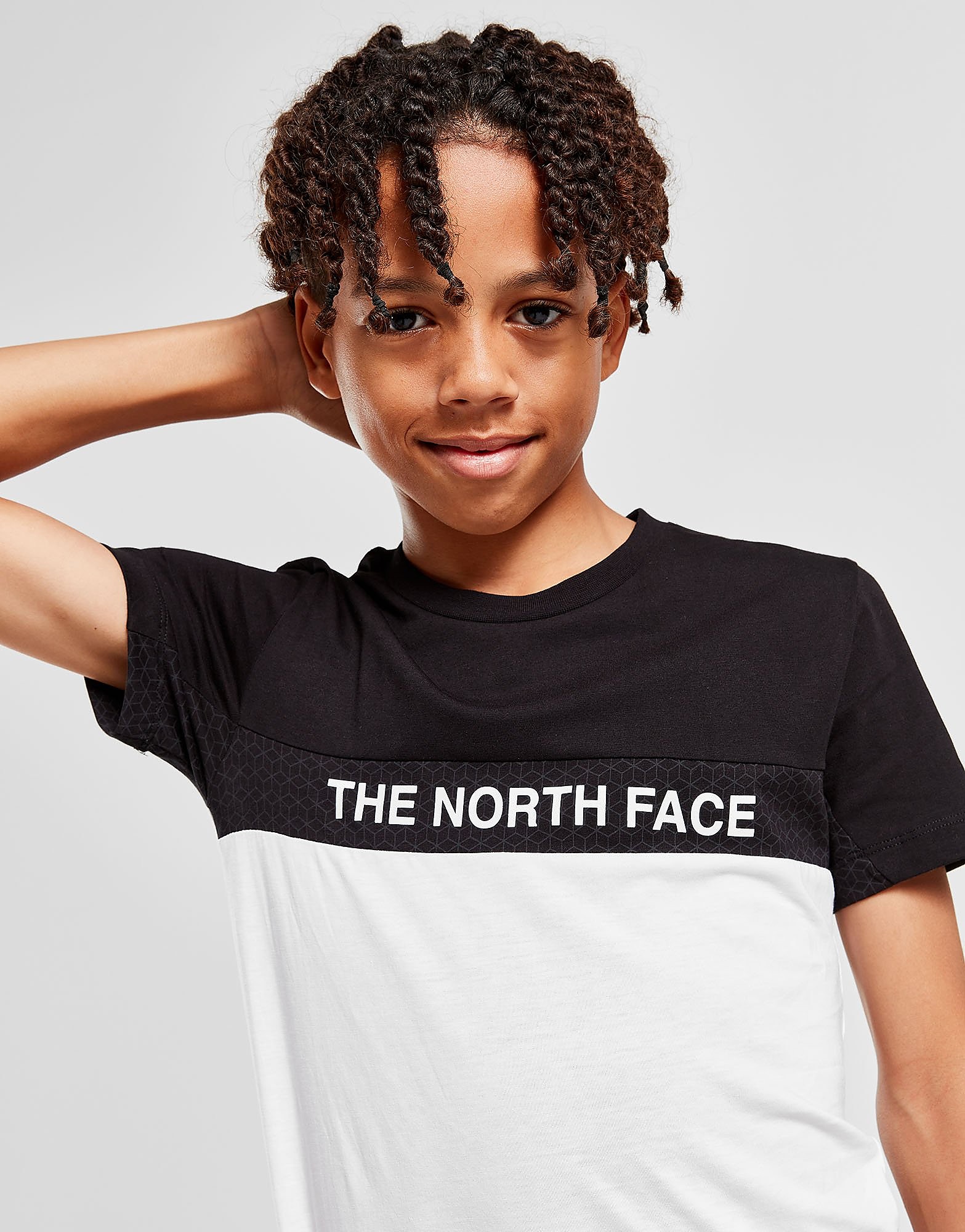 

The North Face Colour Block T-Shirt Junior - Only at JD - White - Kids, White