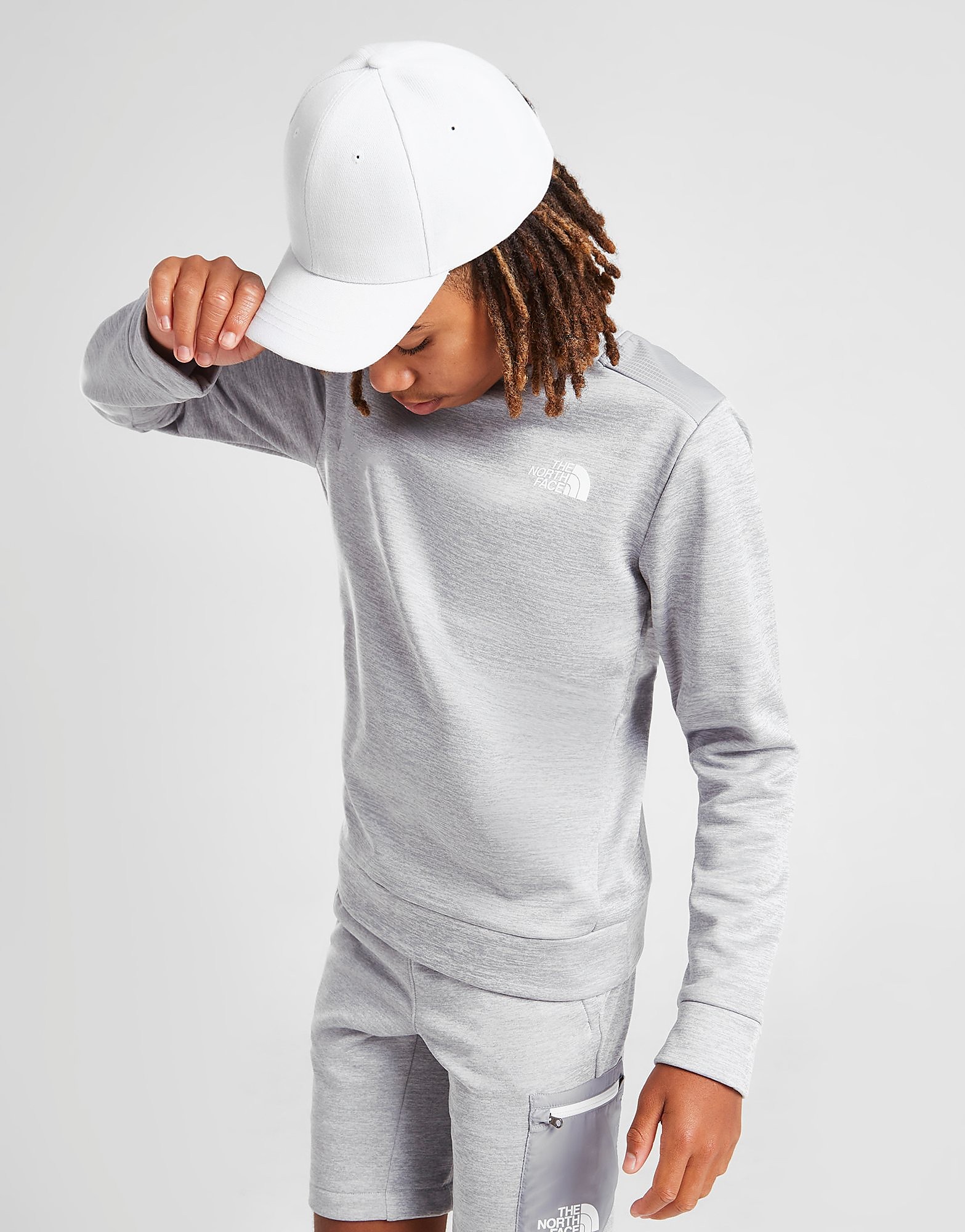 

The North Face Mittelegi Crew Sweatshirt Junior - Only at JD - Grey - Kids, Grey