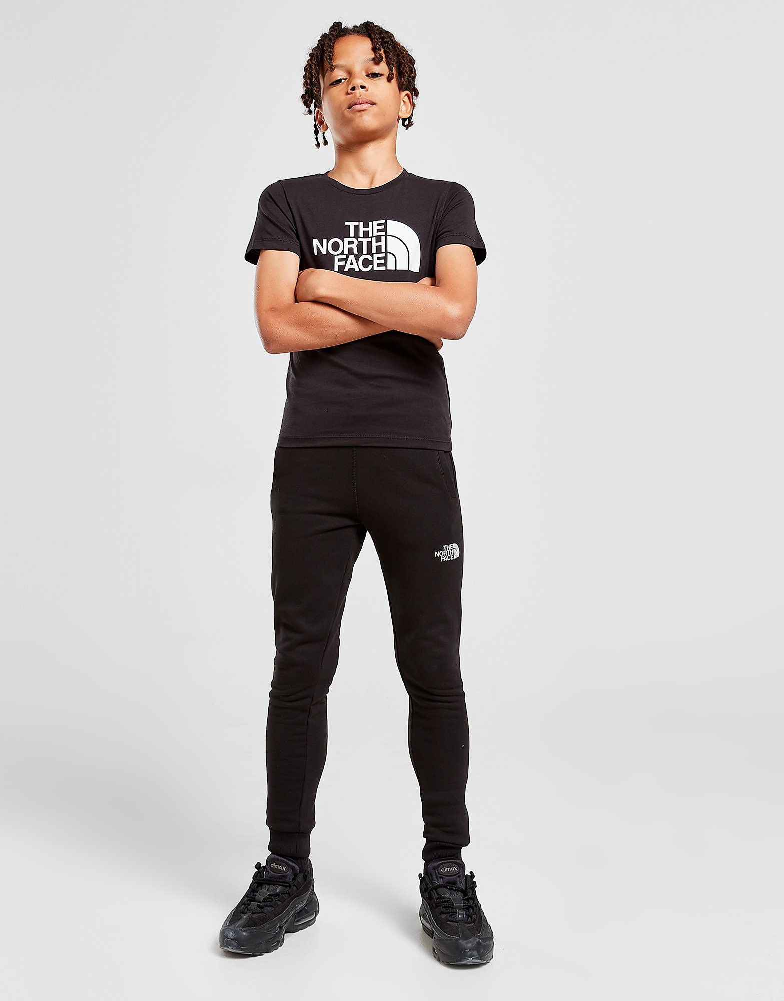 

The North Face Easy Short Sleeve T-Shirt Junior - Black/Black - Kids, Black/Black