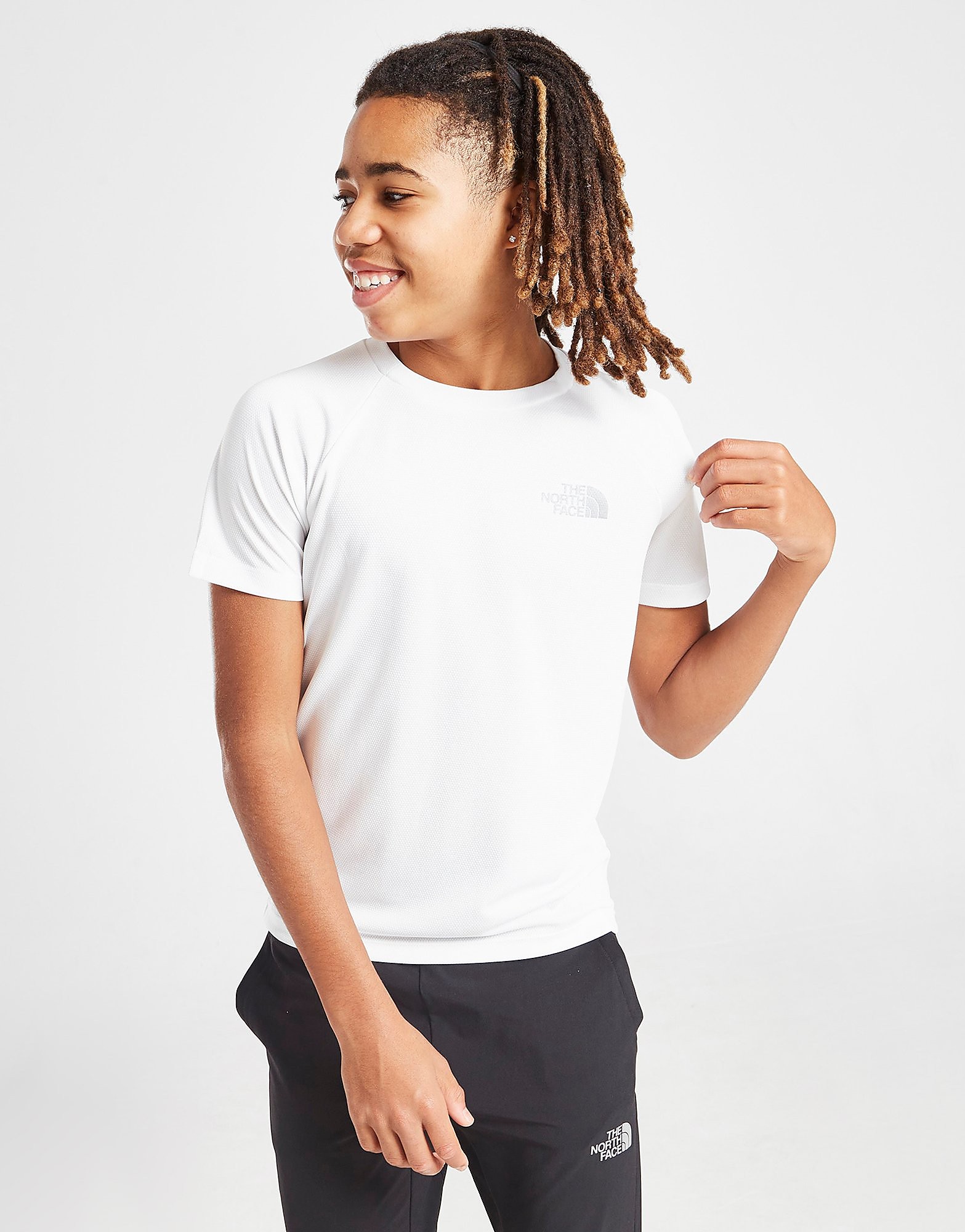 

The North Face Mountain Athletics Short Sleeve T-Shirt Junior - White - Kids, White