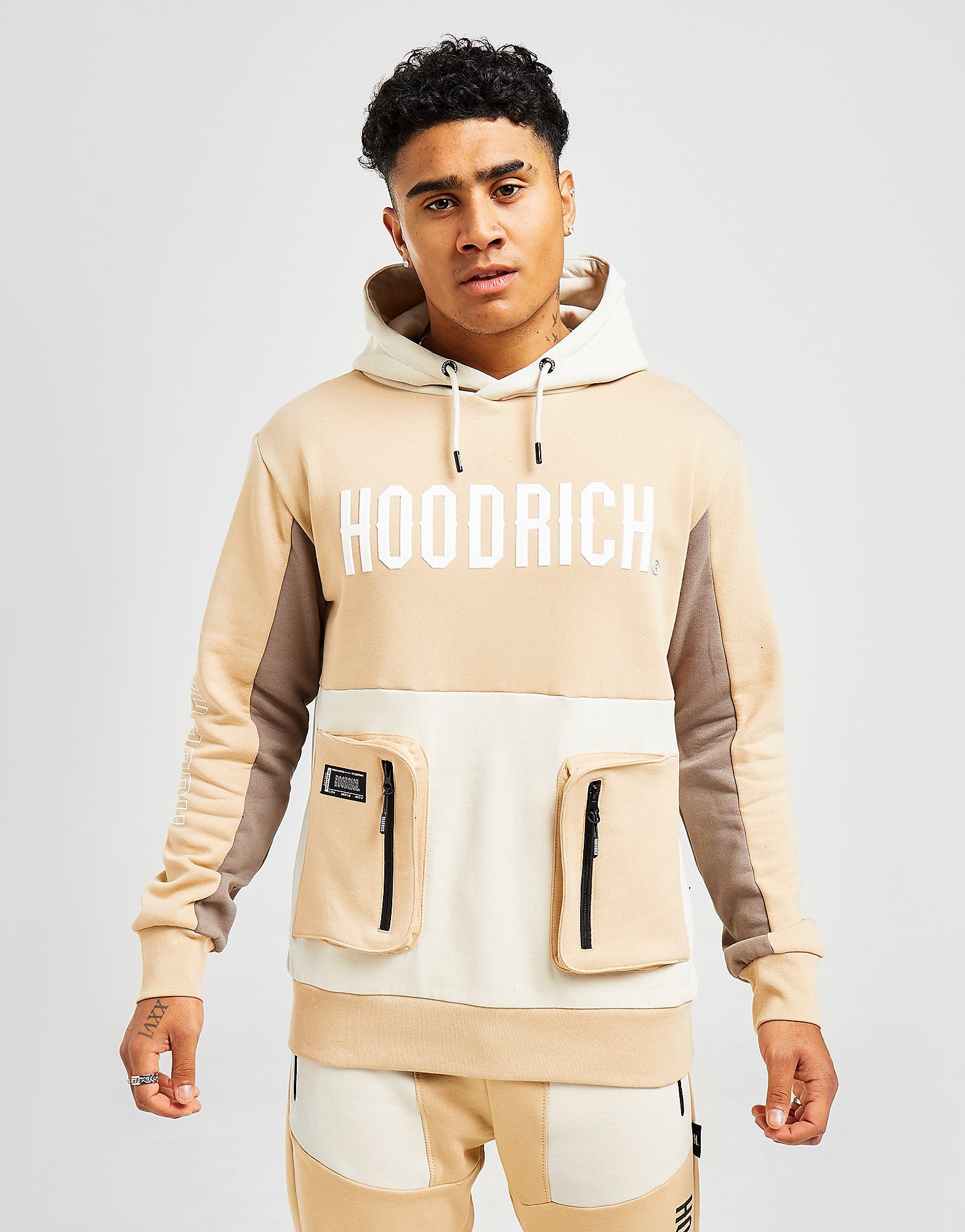 Hoodrich Camisola com Capuz Stamp - Only at JD - Castanho - Mens, Castanho