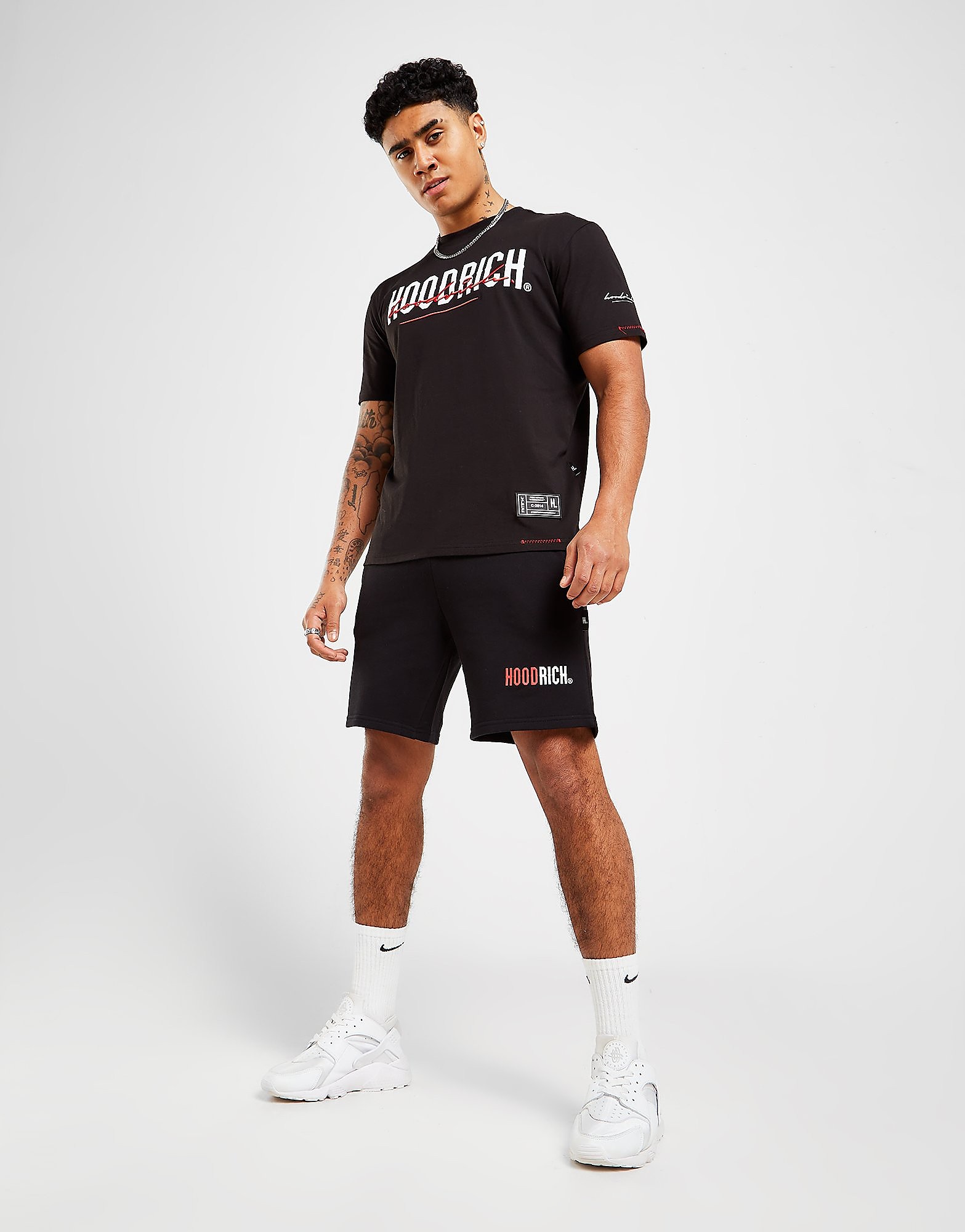 

Hoodrich Splitter Shorts - Black - Mens, Black