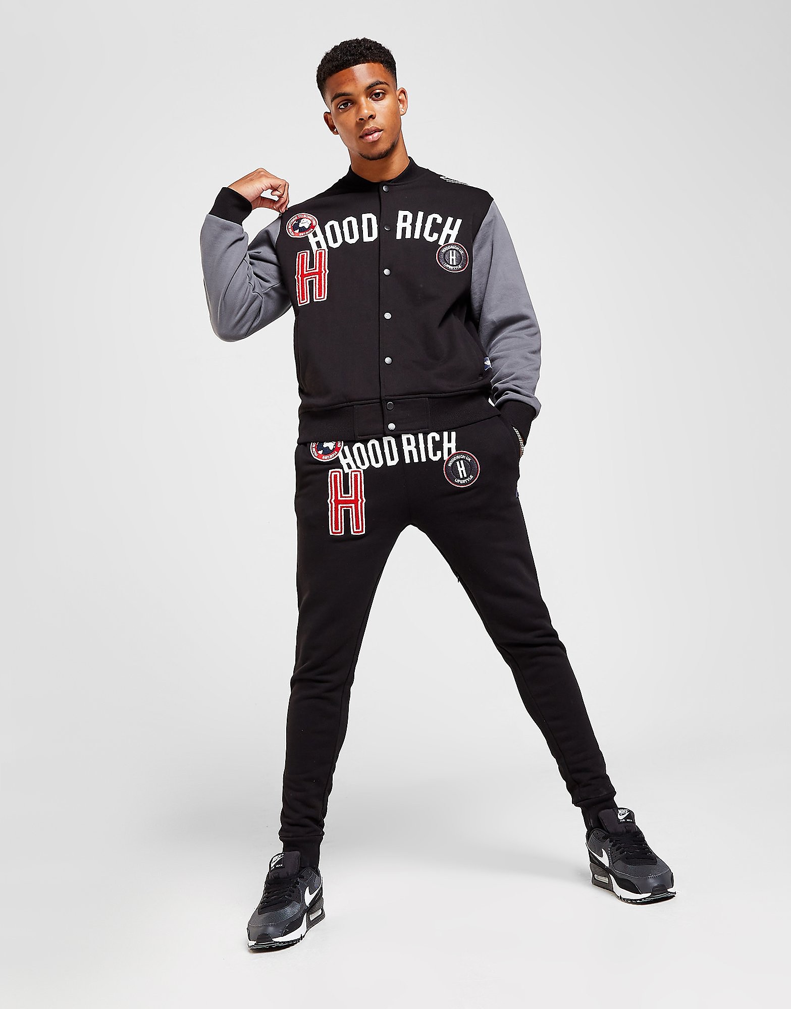 Hoodrich Pacific Joggers - Only at JD - Black/Black - Mens, Black/Black
