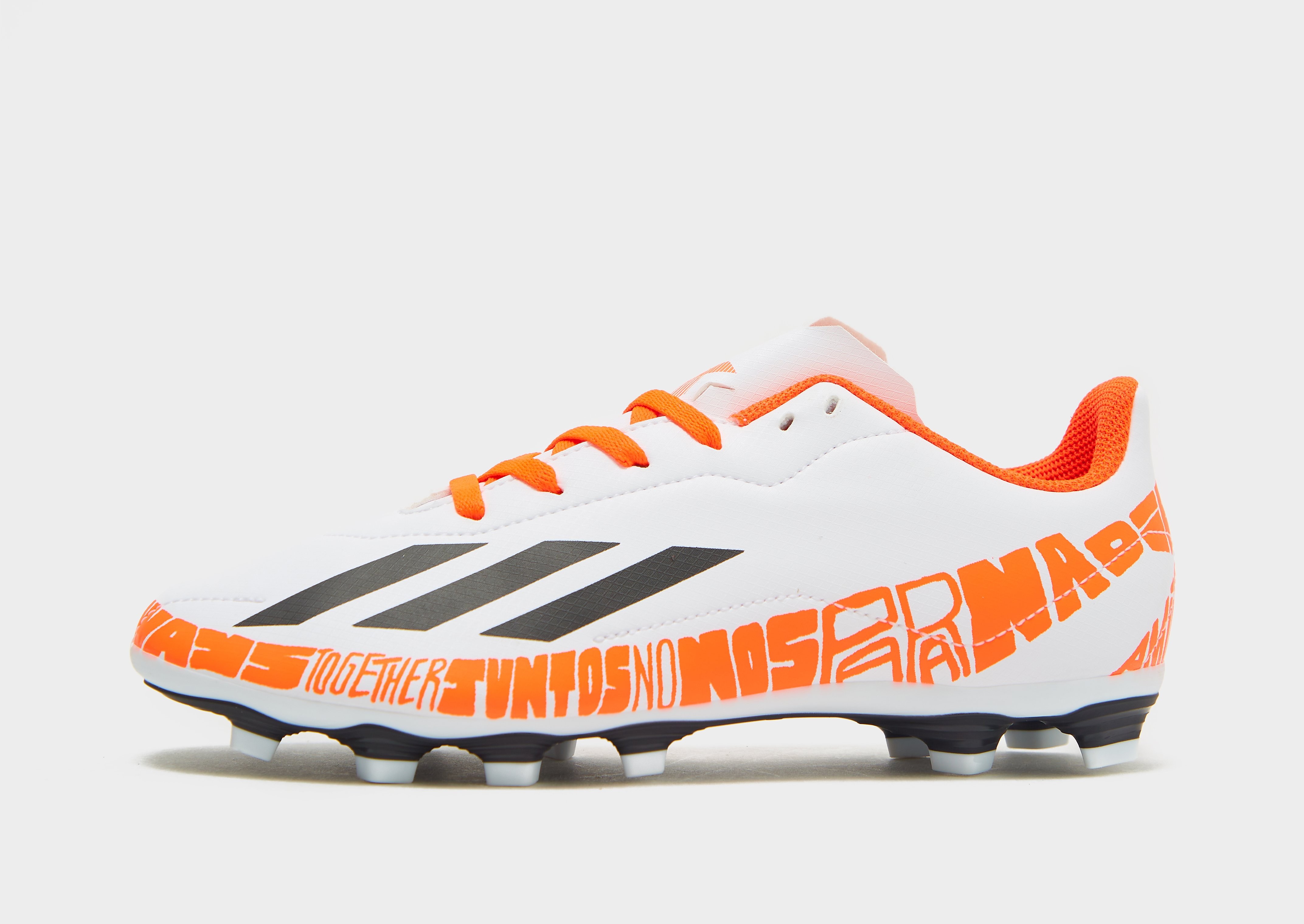 adidas X Speedflow Messi.4 FG Junior - White/WHT - Kids, White/WHT