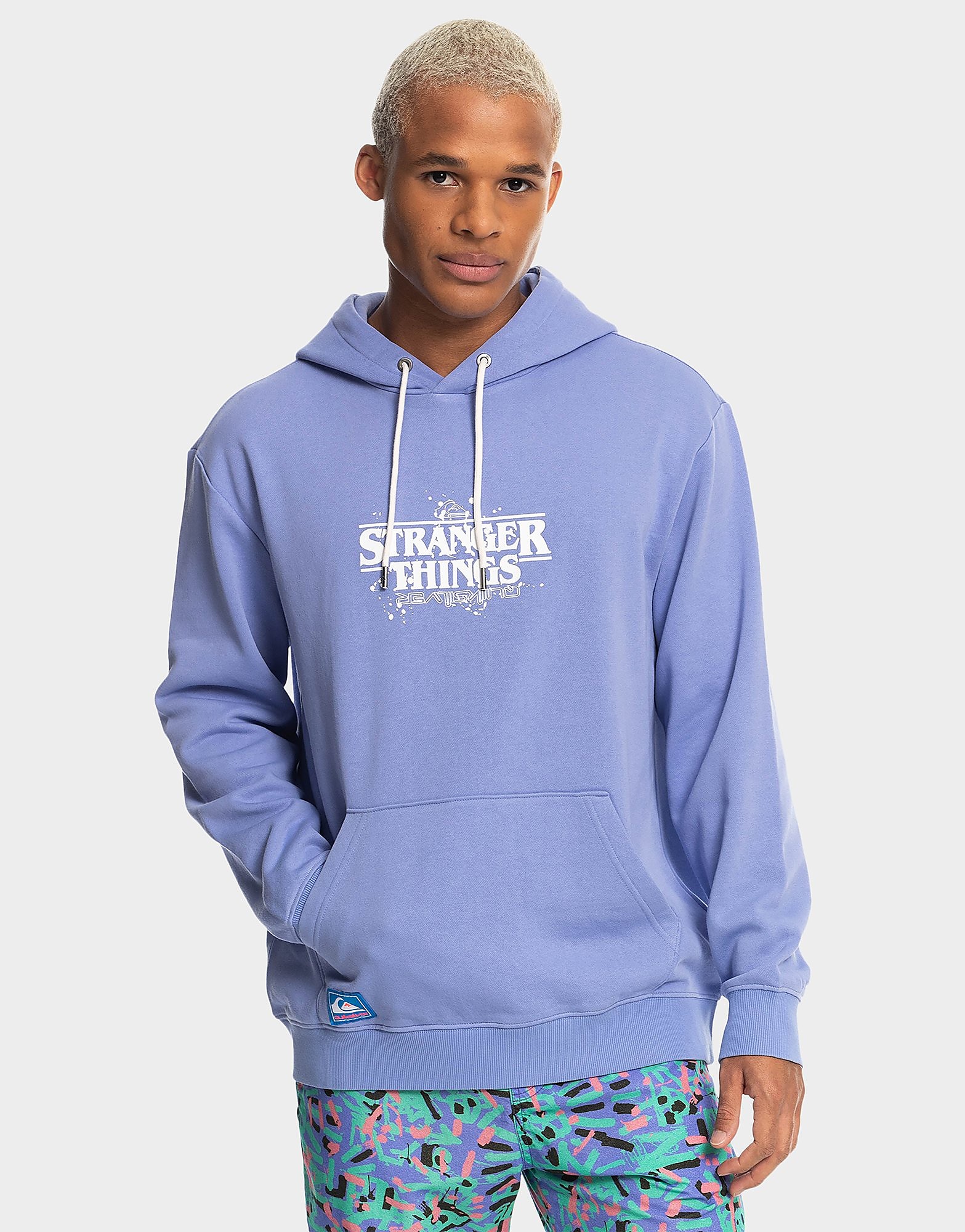 

Quiksilver x Stranger Things Logo Hoodie - Purple - Mens, Purple
