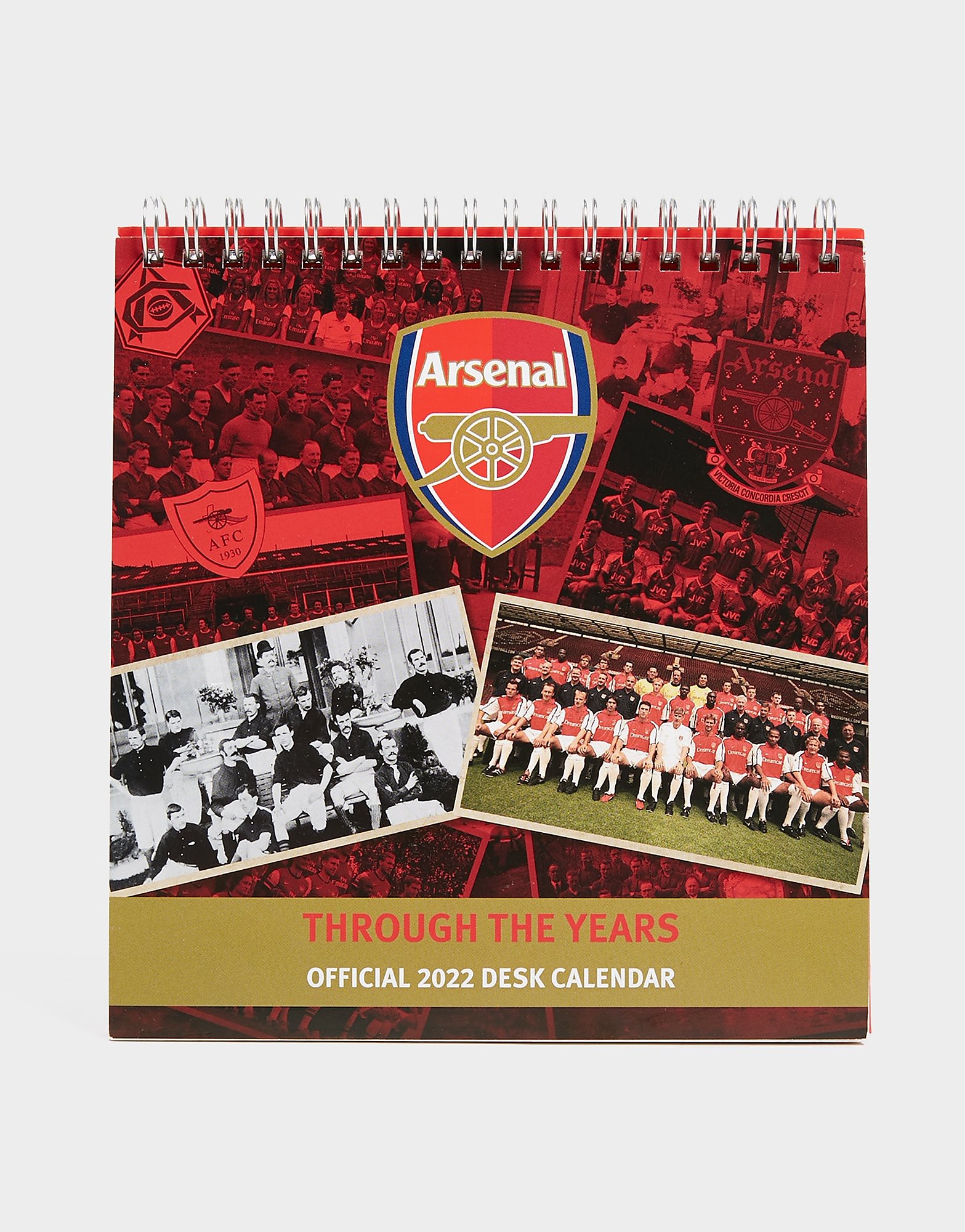 

Official Team Arsenal FC 2022 Desk Calendar - Red - Mens, Red