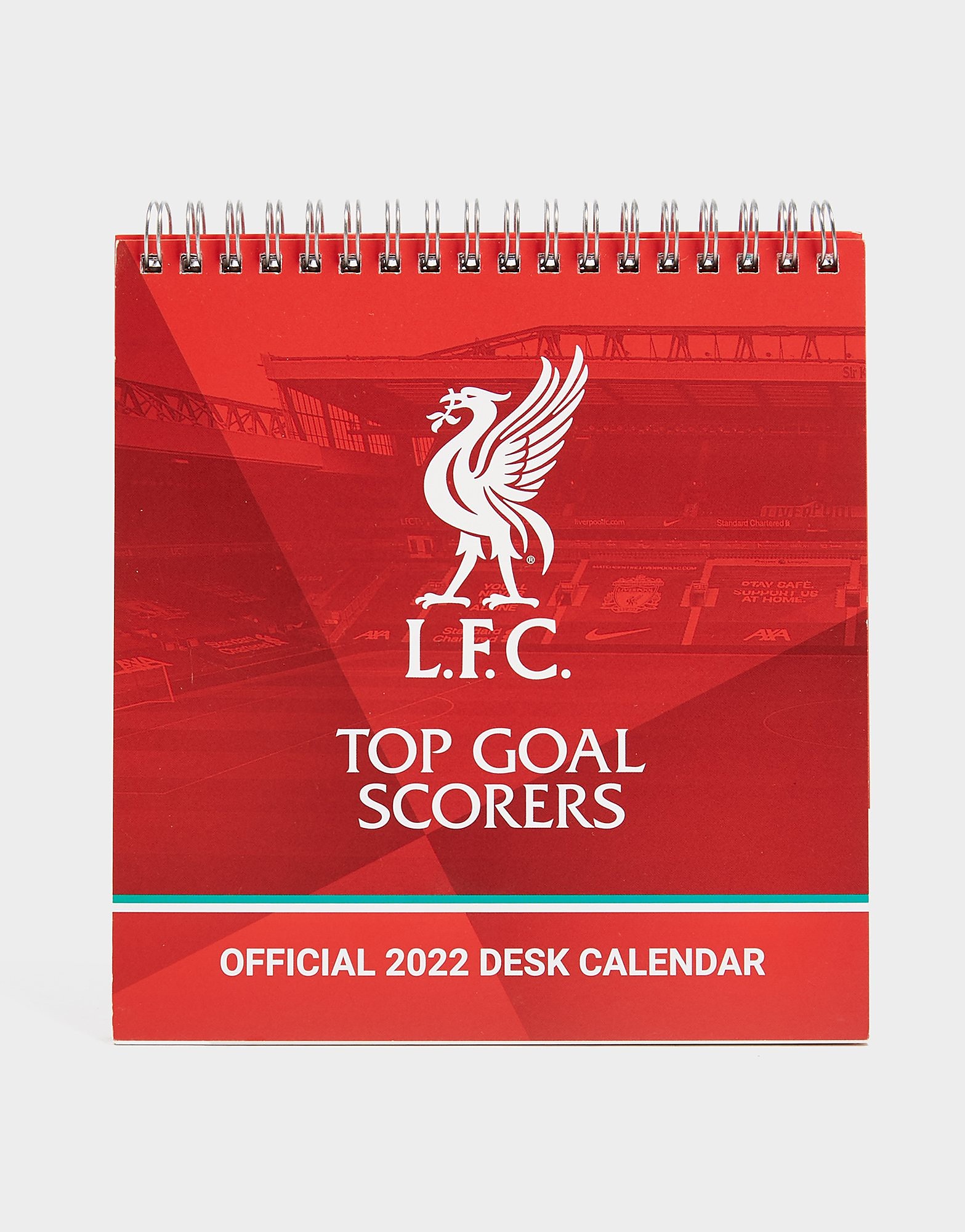 

Official Team Liverpool FC 2022 Desk Calendar - Red - Womens, Red