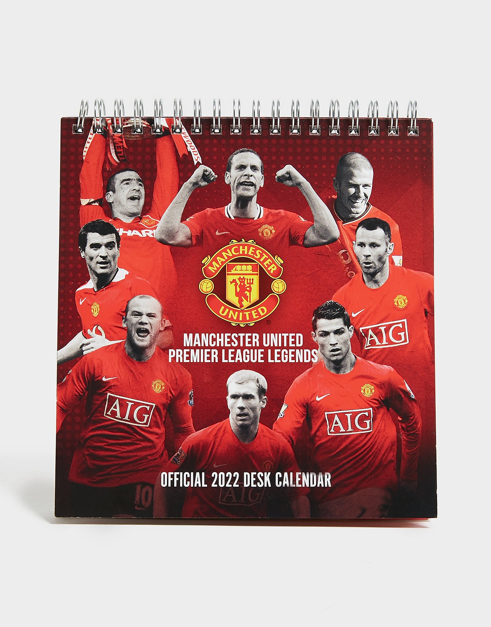 

Official Team Manchester United FC 2022 Desk Calender - Red - Mens, Red