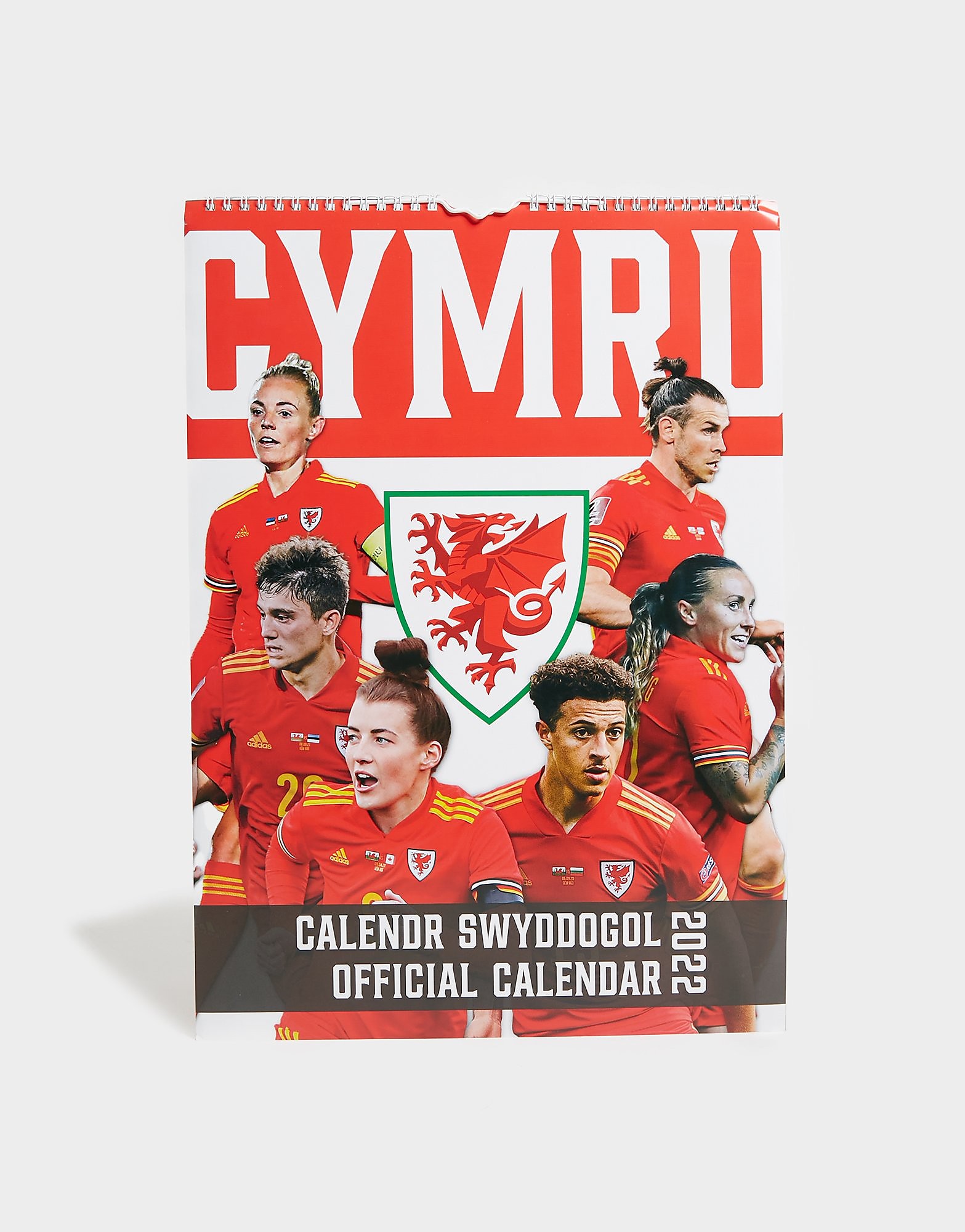 

Official Team Wales 2022 Calender - Red - Mens, Red