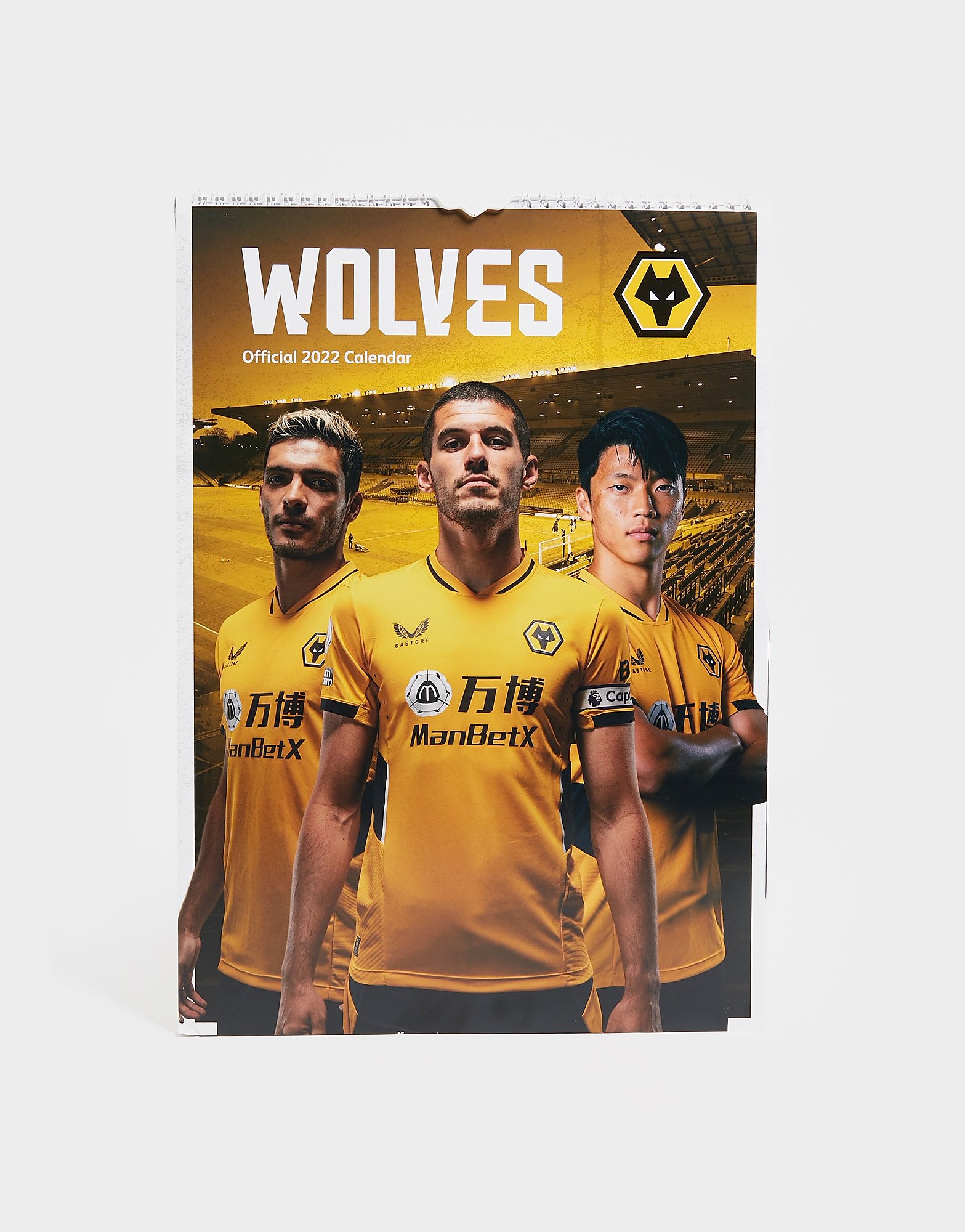 

Official Team Wolverhampton Wanderers FC 2022 Calendar - Orange/Black - Mens, Orange/Black