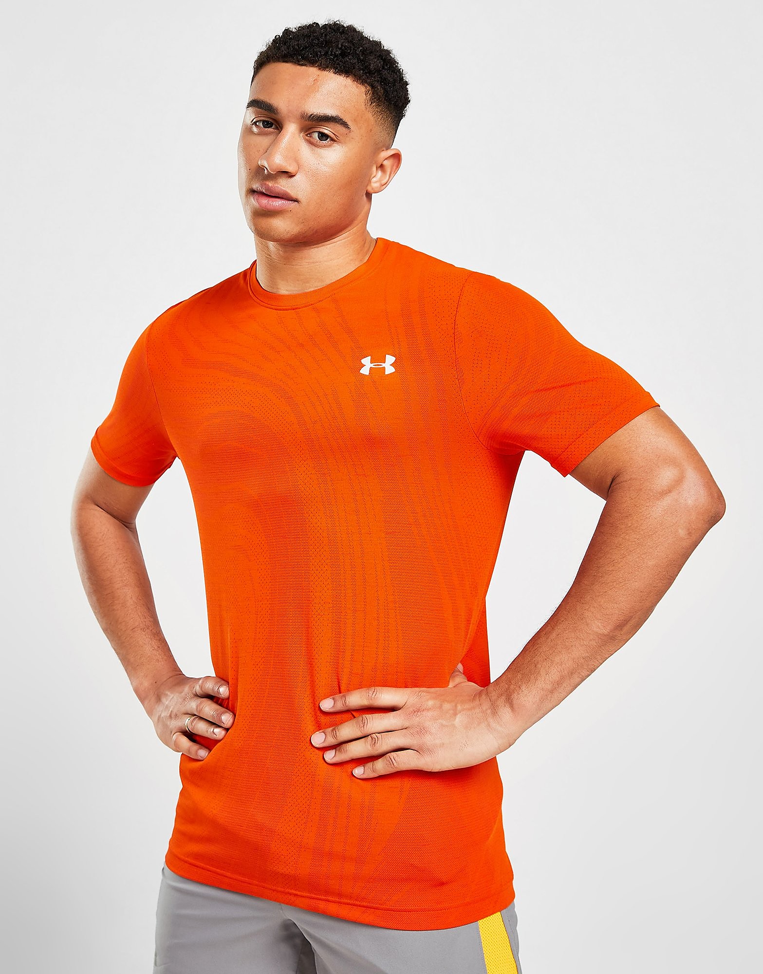 

Under Armour Surge Seamless T-Shirt - Orange, Orange