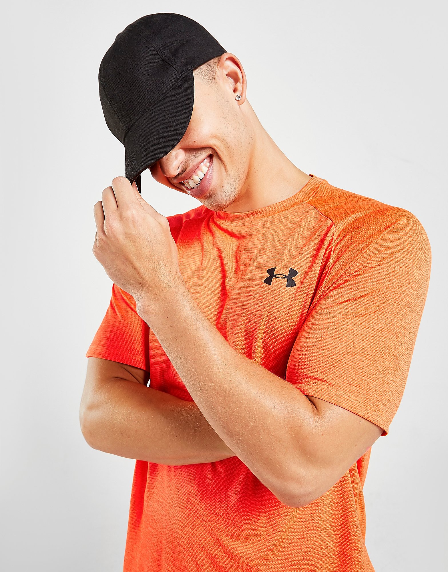 

Under Armour Tech 2.0 T-Shirt - Orange - Mens, Orange