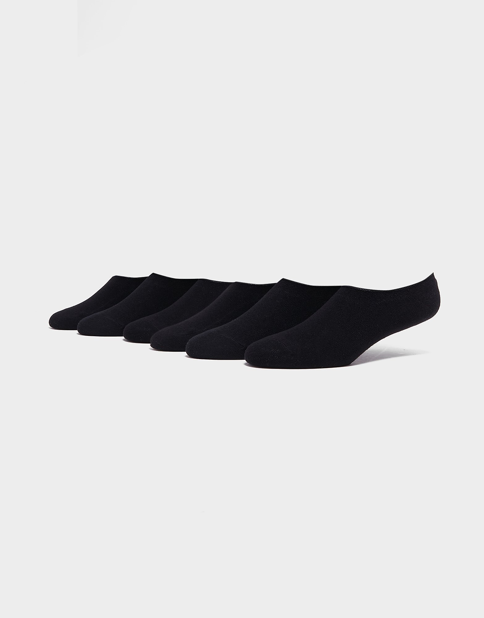 

McKenzie 6-Pack Invisible Socks - Black - Womens, Black