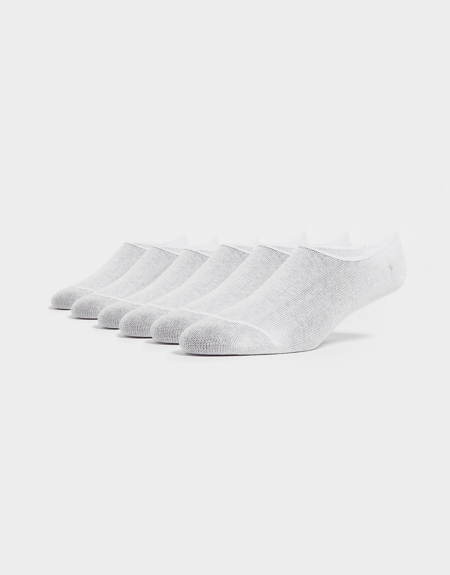 

McKenzie 6-Pack Invisble Socks Junior - White - Kids, White