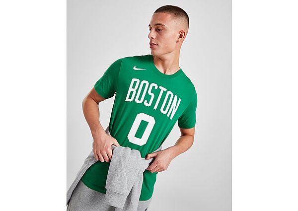 Nike NBA Boston Celtics Tatum #0 T-Shirt - Green - Mens, Green