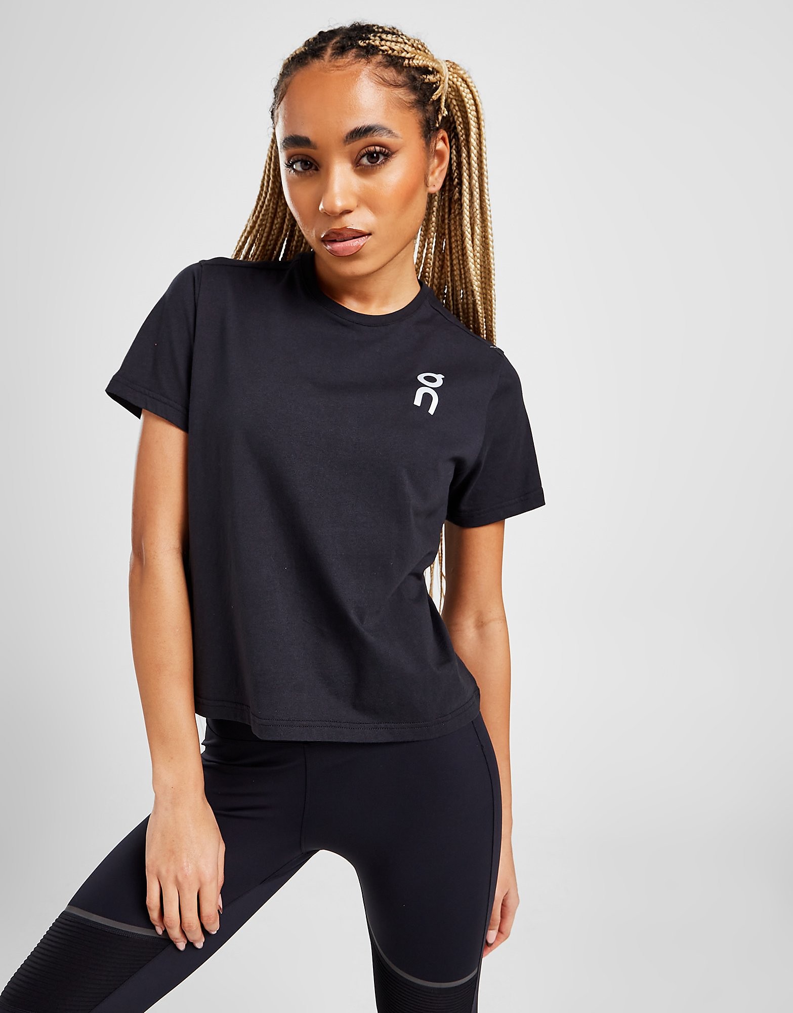 

On Running Graphic T-Shirt - Black - Womens, Black
