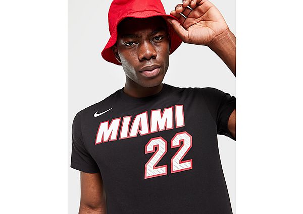 Nike NBA Miami Heat Butler #22 T-Shirt - Black - Mens, Black