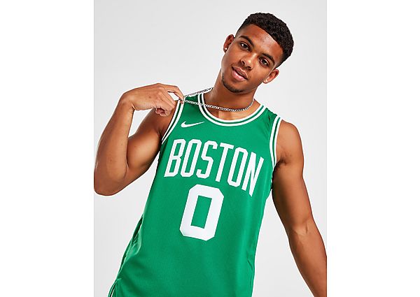 Nike NBA Boston Celtics Swingman Tatum #0 Jersey - Clover - Mens, Clover