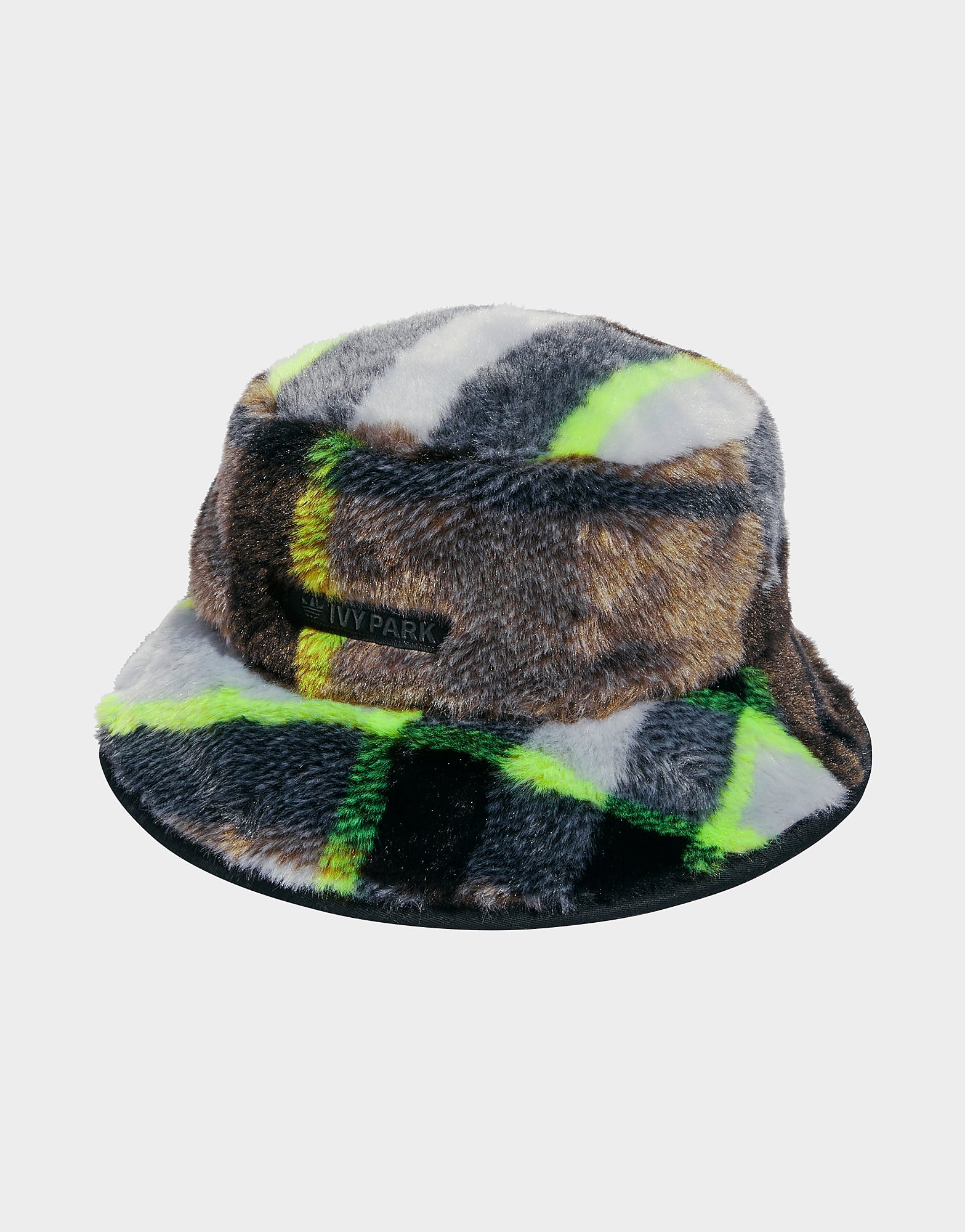 

adidas x IVY PARK Reversible Bucket Hat - Wild Pine / Light Solid Grey / Black / Solar Green - Womens, Wild Pine / Light Solid Grey / Black / Solar Green