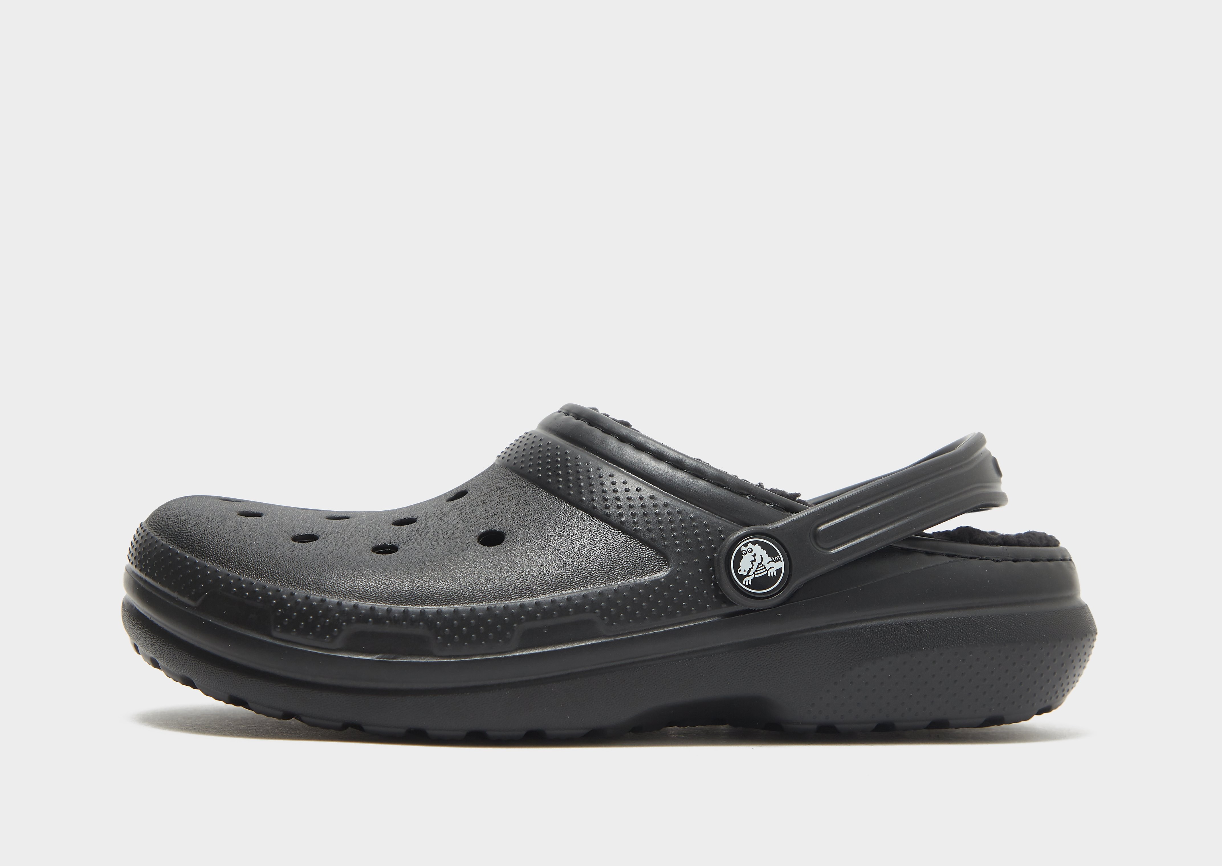 

Crocs Classic Lined Clog Junior - Black - Kids, Black