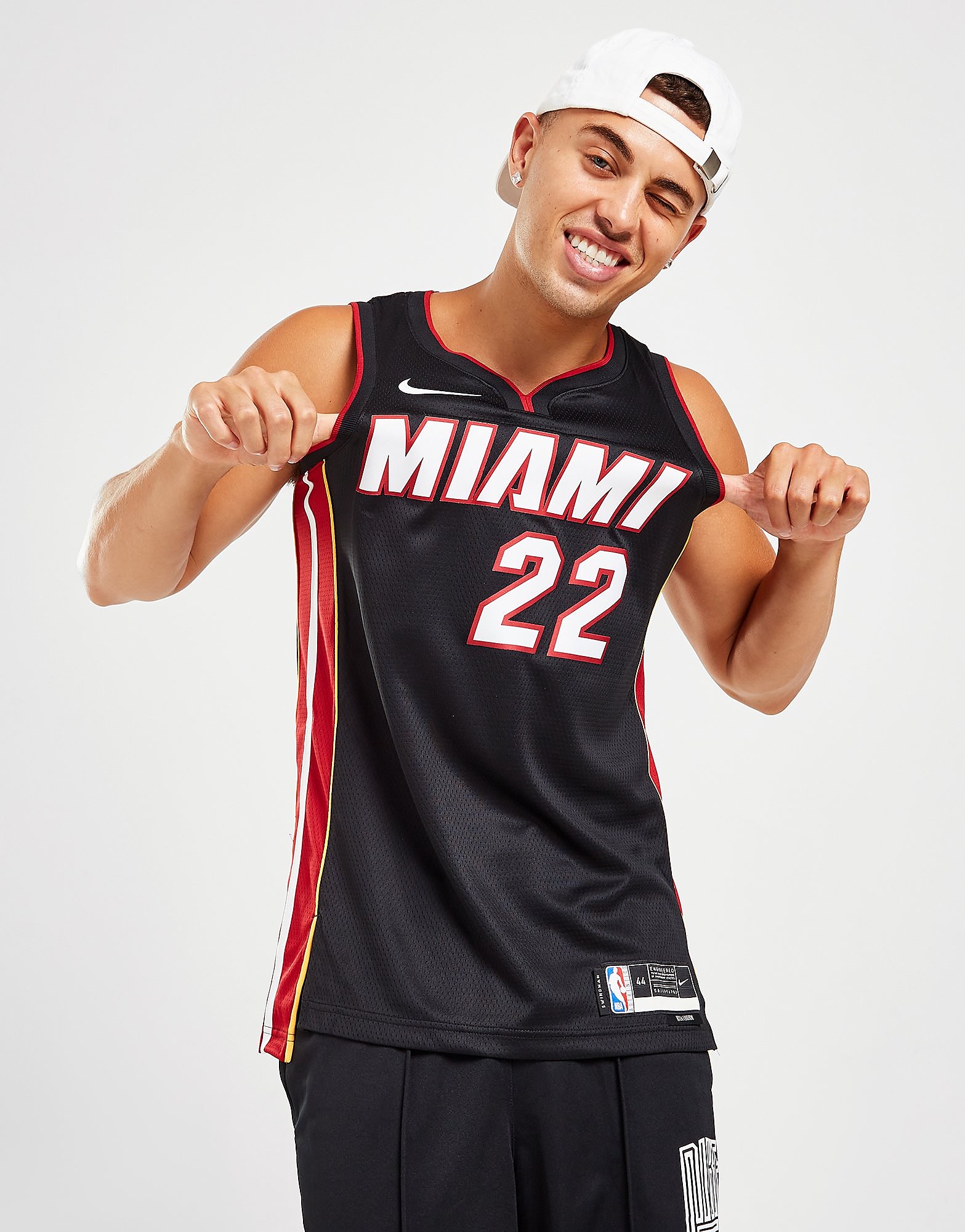 

Nike NBA Miami Heat Butler #22 Swingman Jersey - Black - Mens, Black