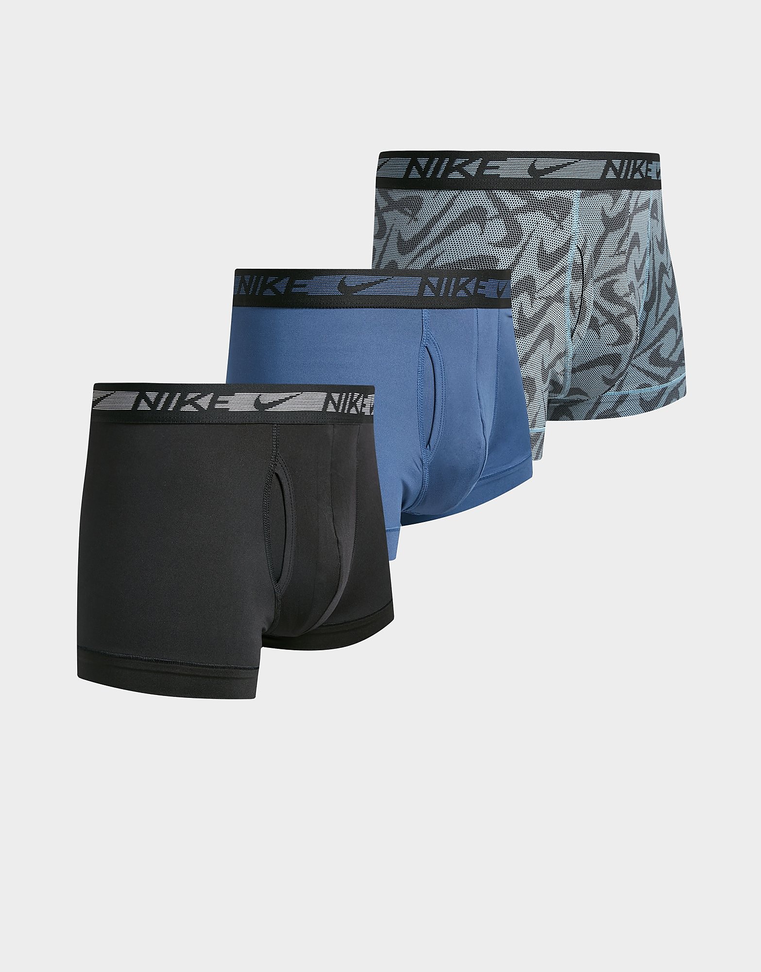 

Nike 3 Pack Trunks - Blue - Mens, Blue