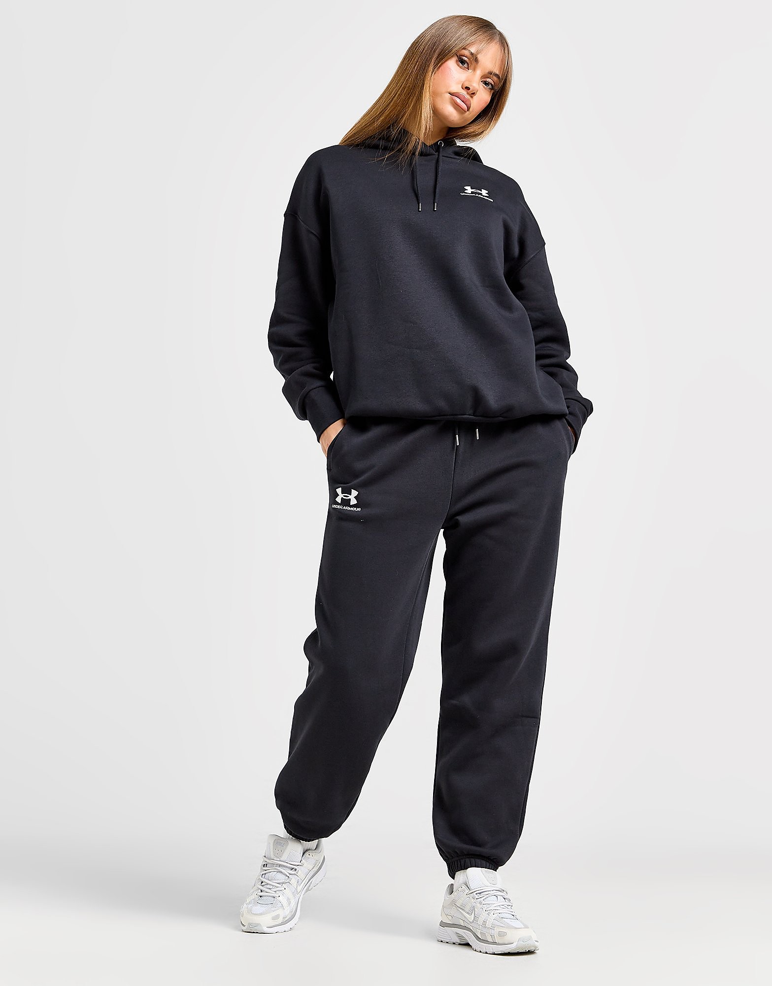 

Under Armour Essential Joggers - Black - Womens, Black