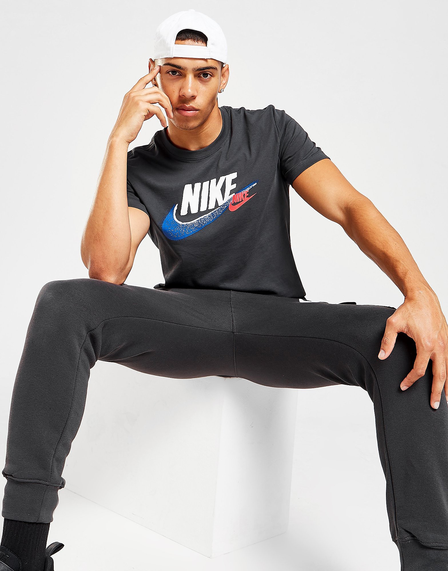 

Nike Festival Futura T-Shirt - Grey - Mens, Grey