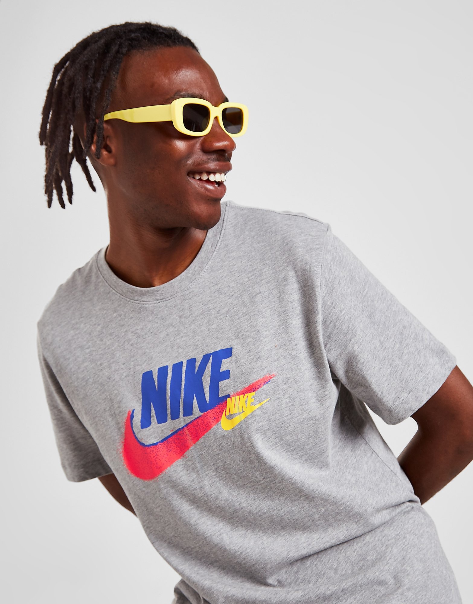 

Nike Festival Futura T-Shirt - Grey - Mens, Grey