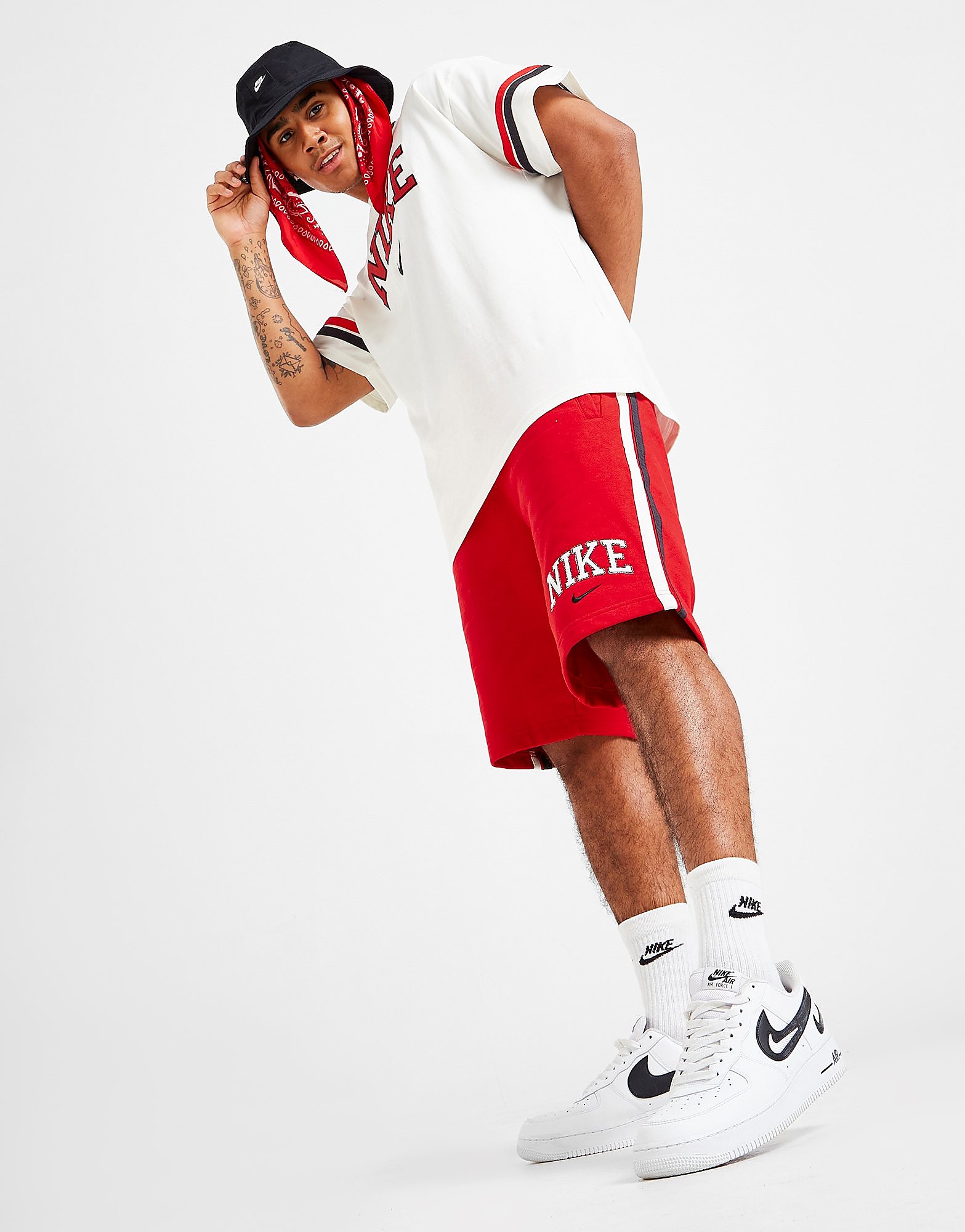 

Nike Retro Shorts - Only at JD - Red - Mens, Red