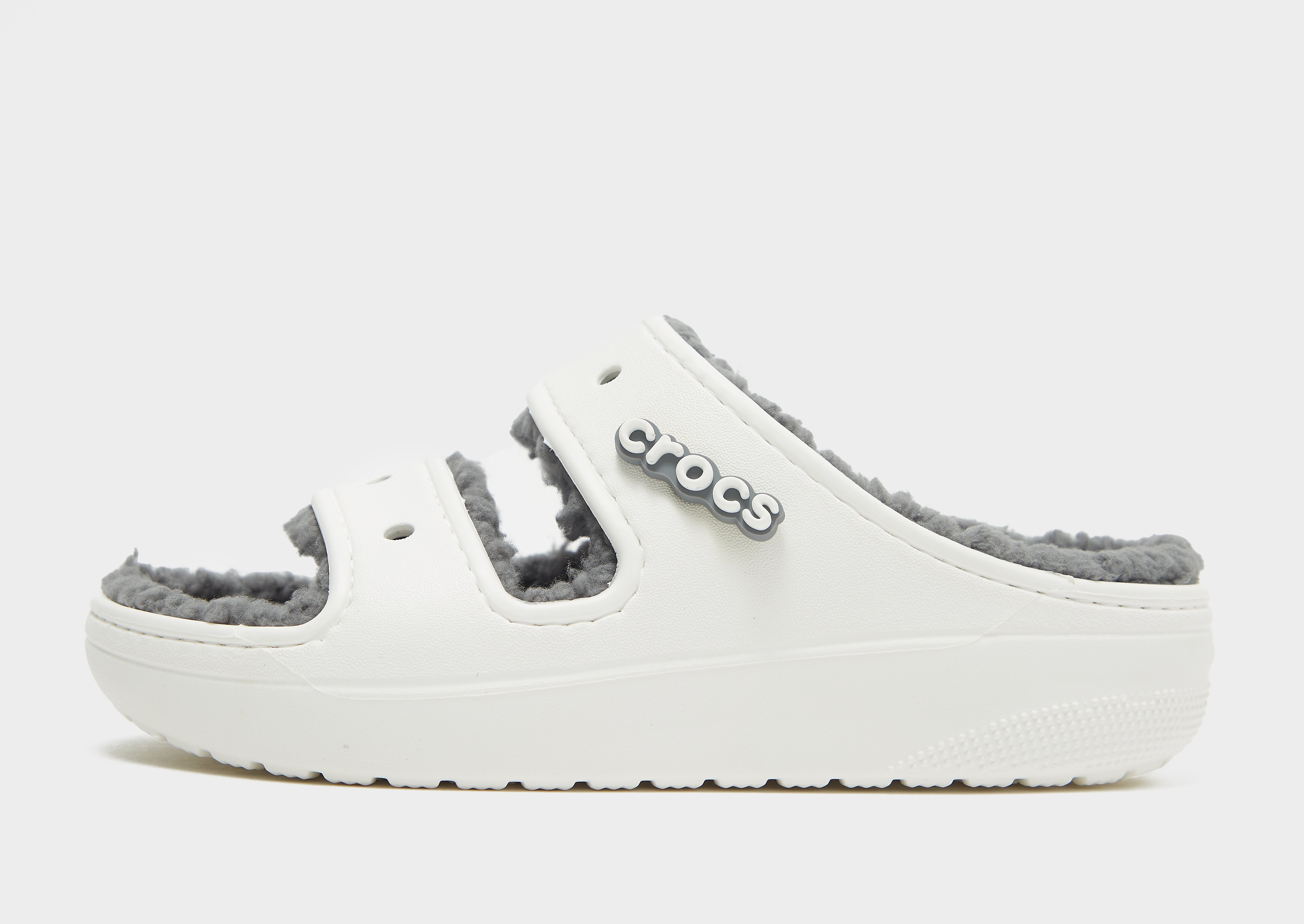 

Crocs Classic Cozzzy Sandal Women's - White, White