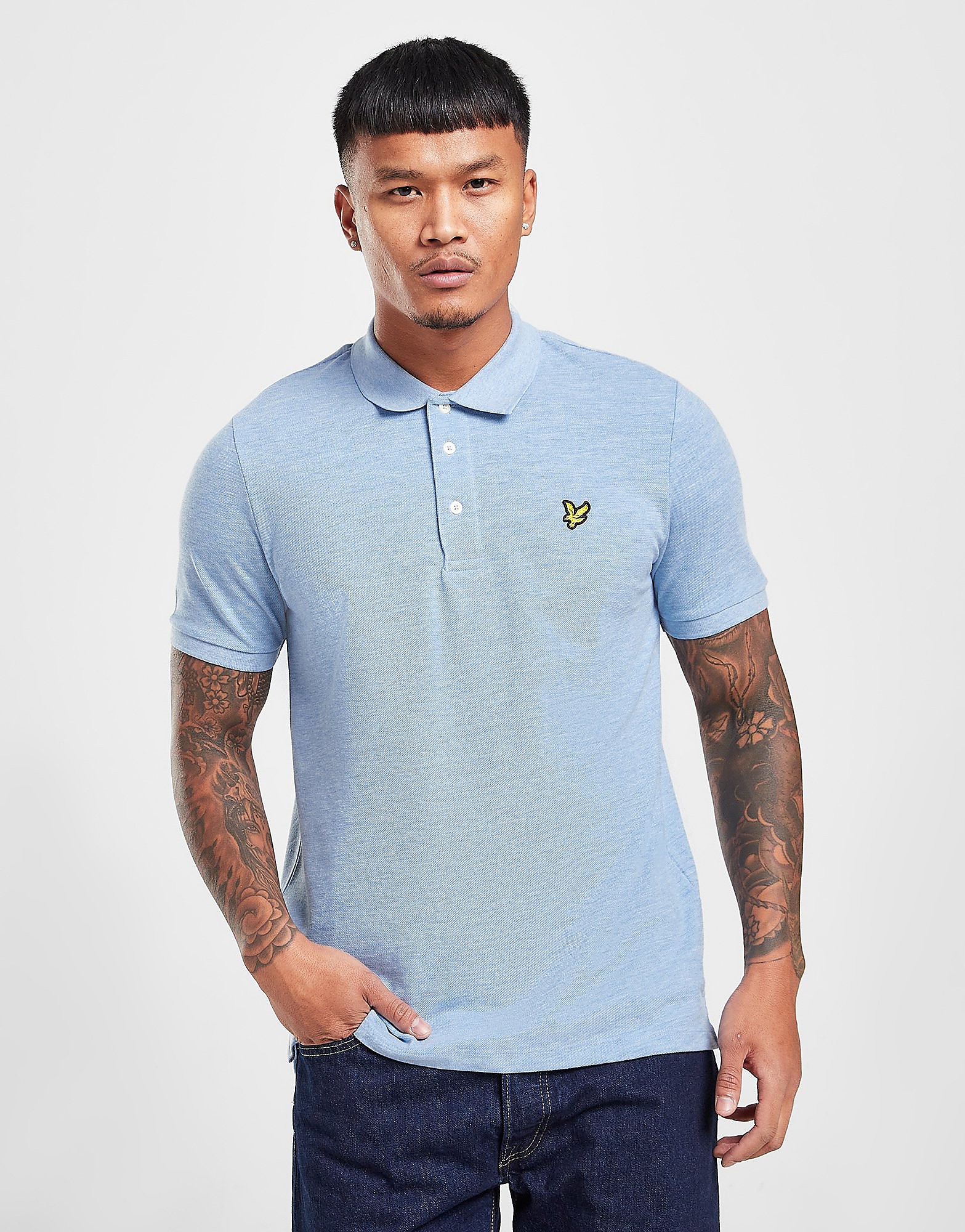 

Lyle & Scott Core Polo Shirt - Blue - Mens, Blue