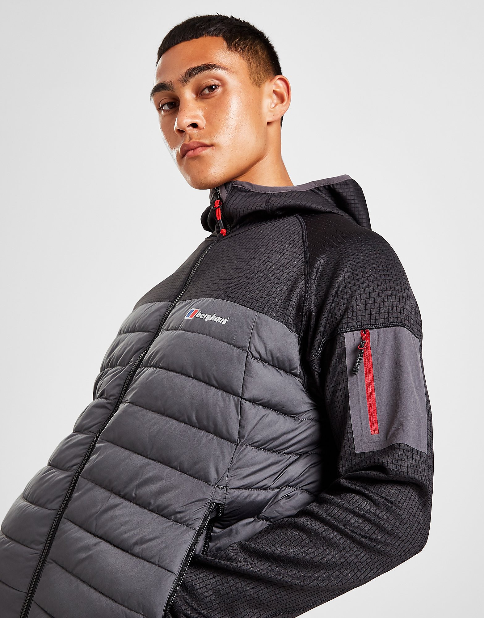 

Berghaus Sidley Hybrid Jacket - Only at JD - Black - Mens, Black