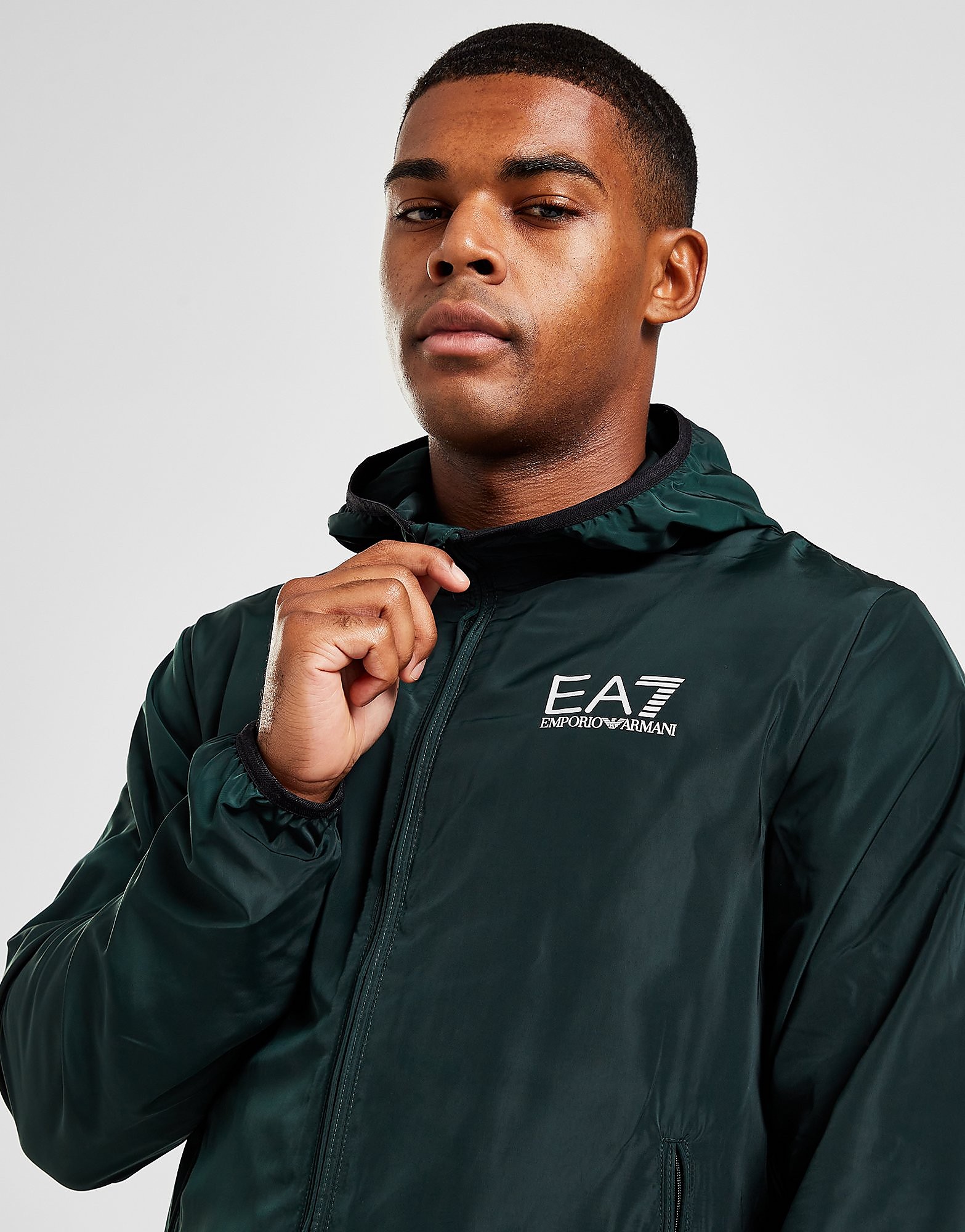 

Emporio Armani EA7 Lightweight Jacket - Green - Mens, Green