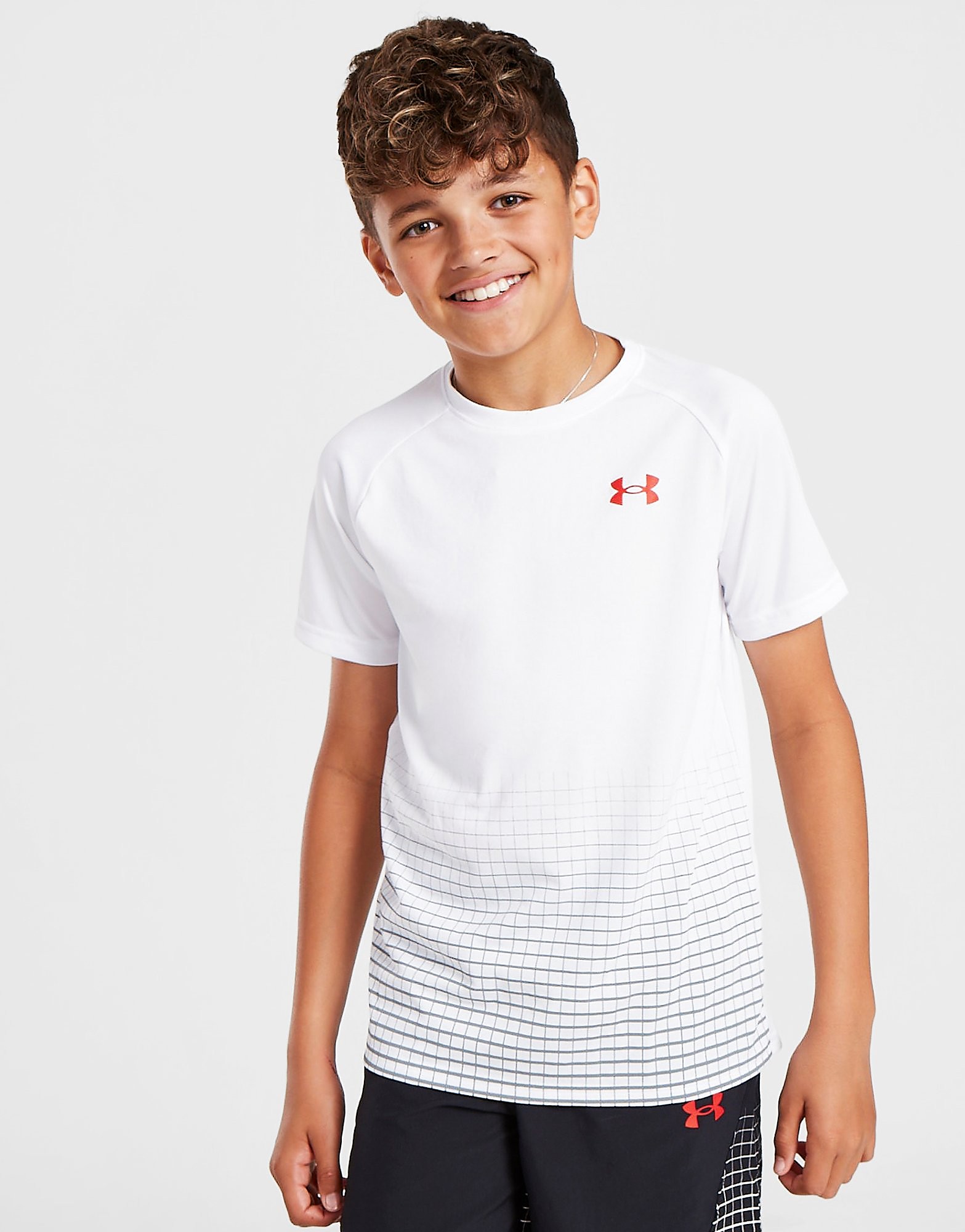 

Under Armour Fade Tech T-Shirt Junior - White - Kids, White