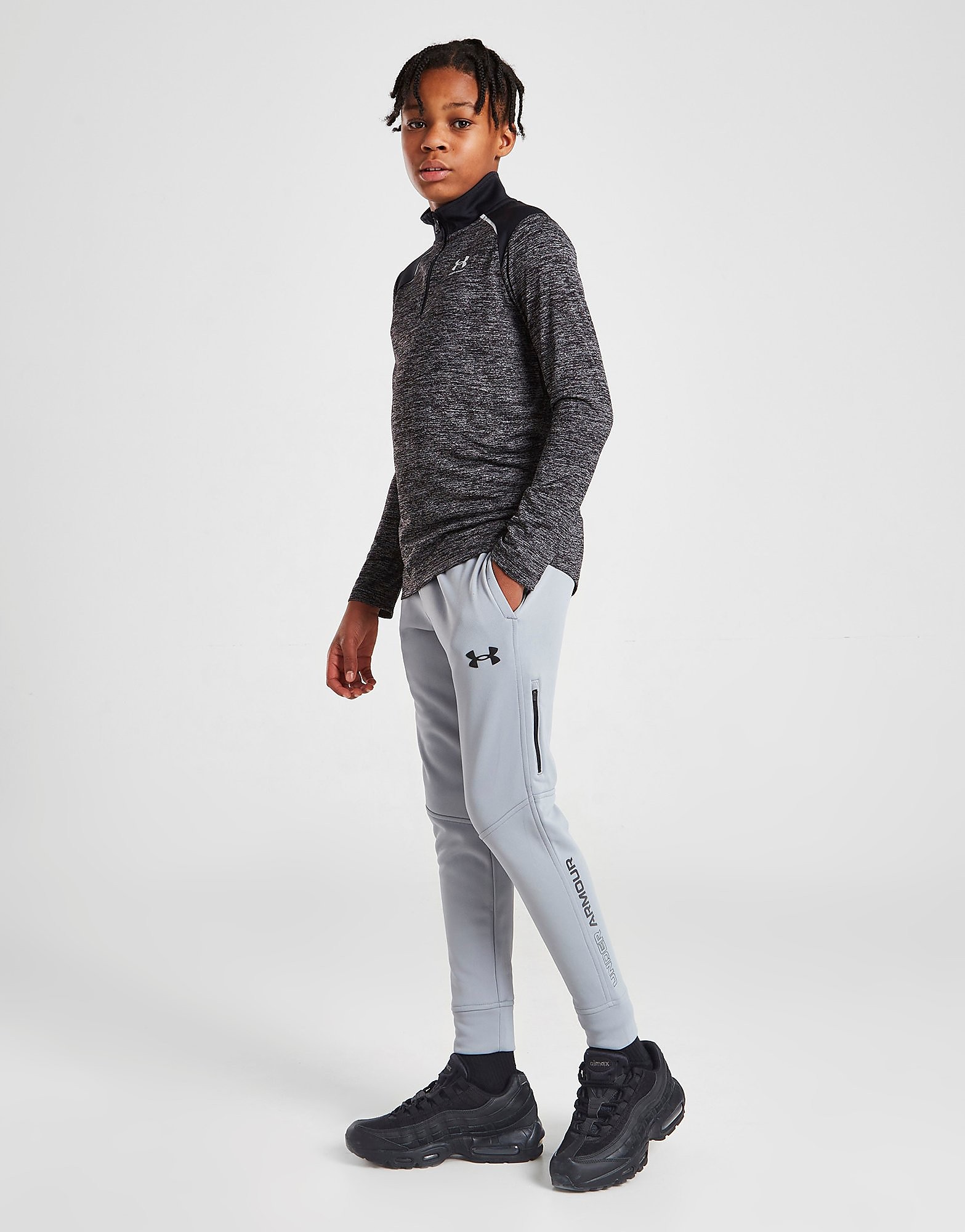 

Under Armour UA Armour Fleece Track Pants Junior - Grey - Kids, Grey